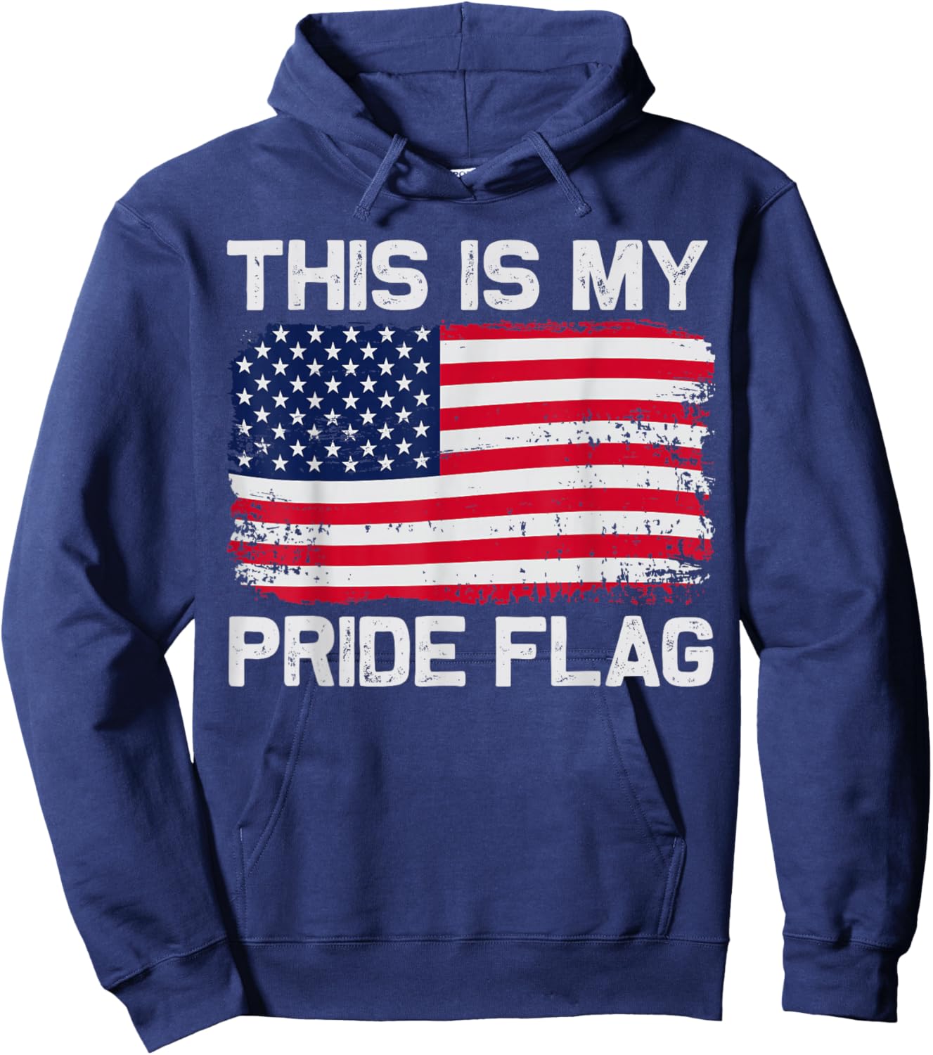 This Is My Pride Flag Hoodie - Hoodie | Navy