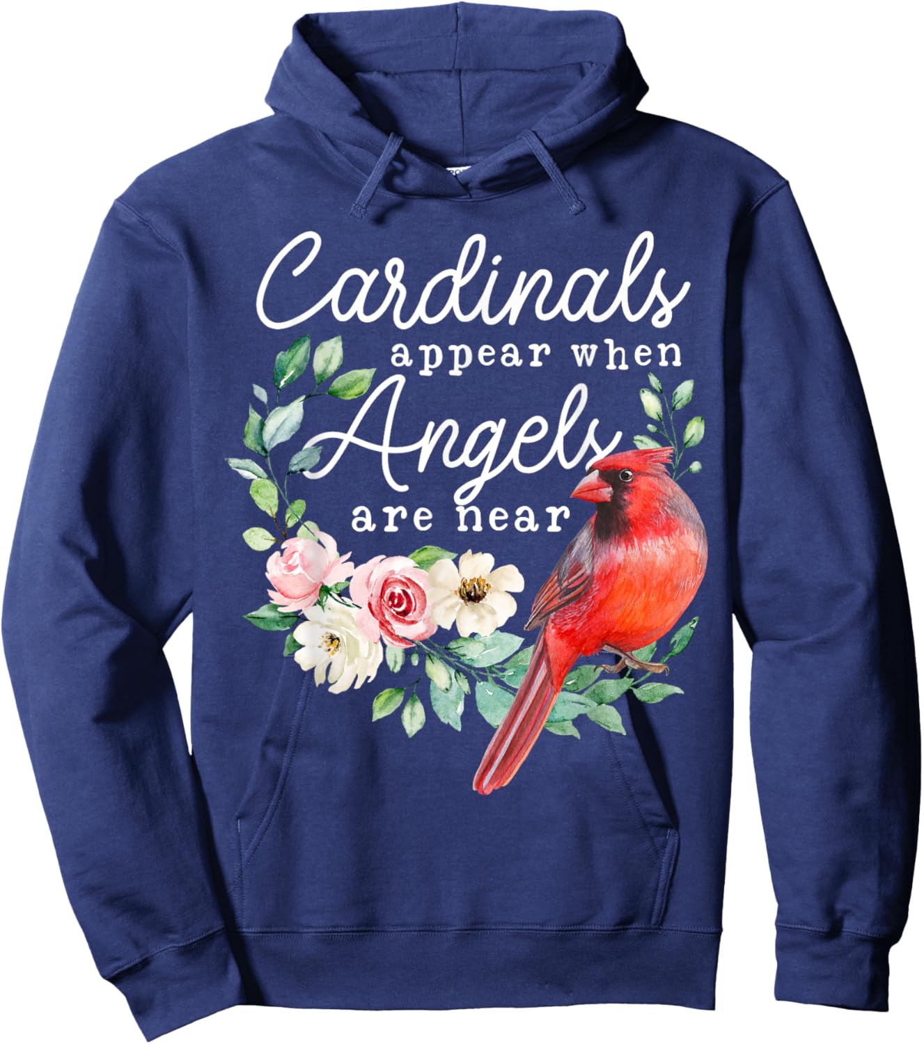 Cardinal Bird Lover, Bird Watcher, Cardinal Lover Hoodie - Hoodie | Navy
