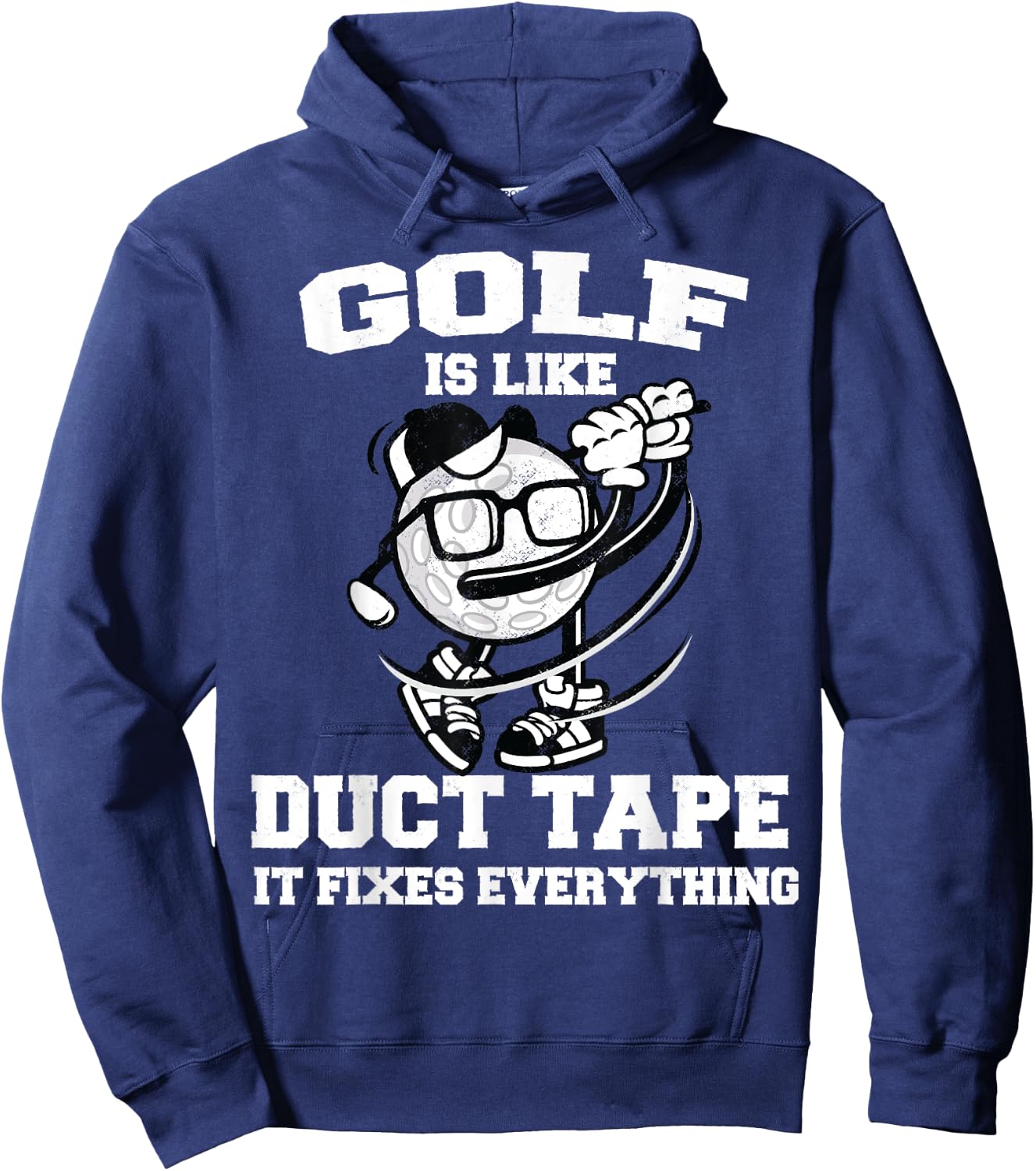 Funny Golfing Saying Shirt for Boys, Men and Kids Hoodie - Hoodie | Navy