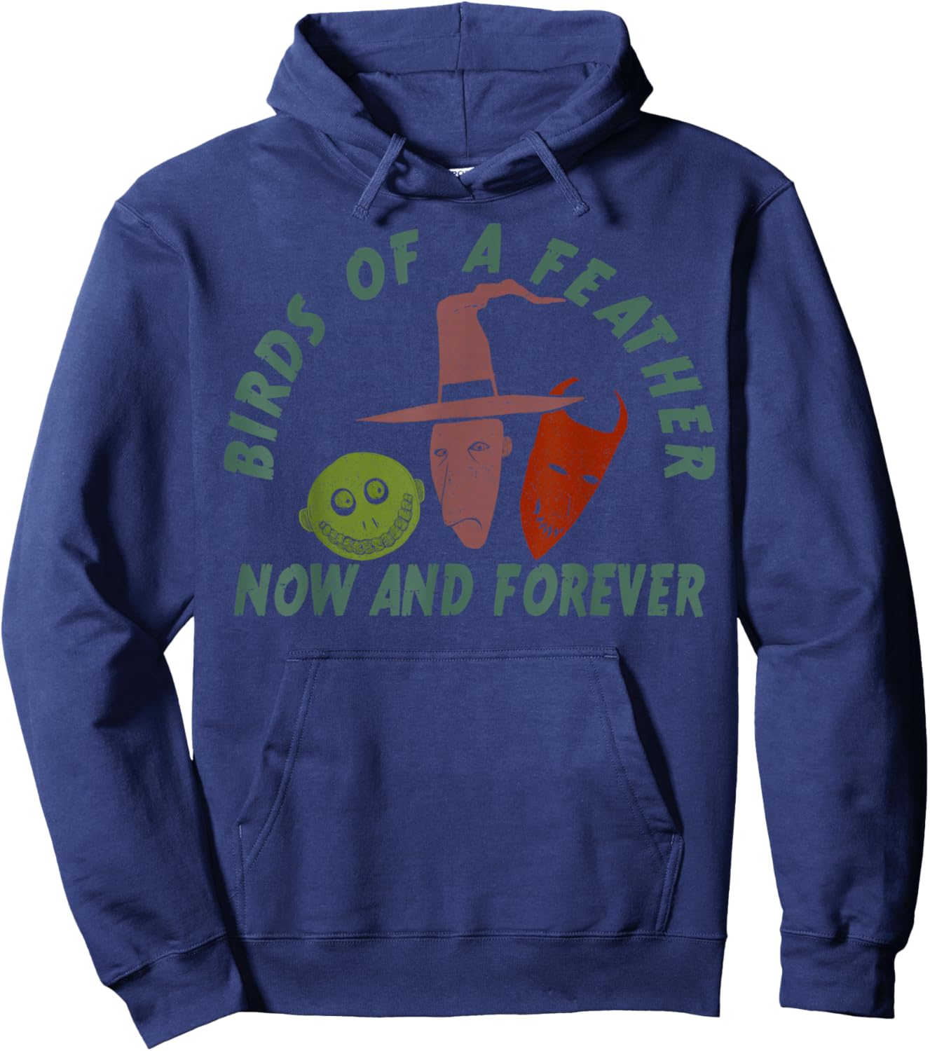 Disney The Nightmare Before Christmas Lock Shock and Barrel Hoodie - Hoodie | Navy