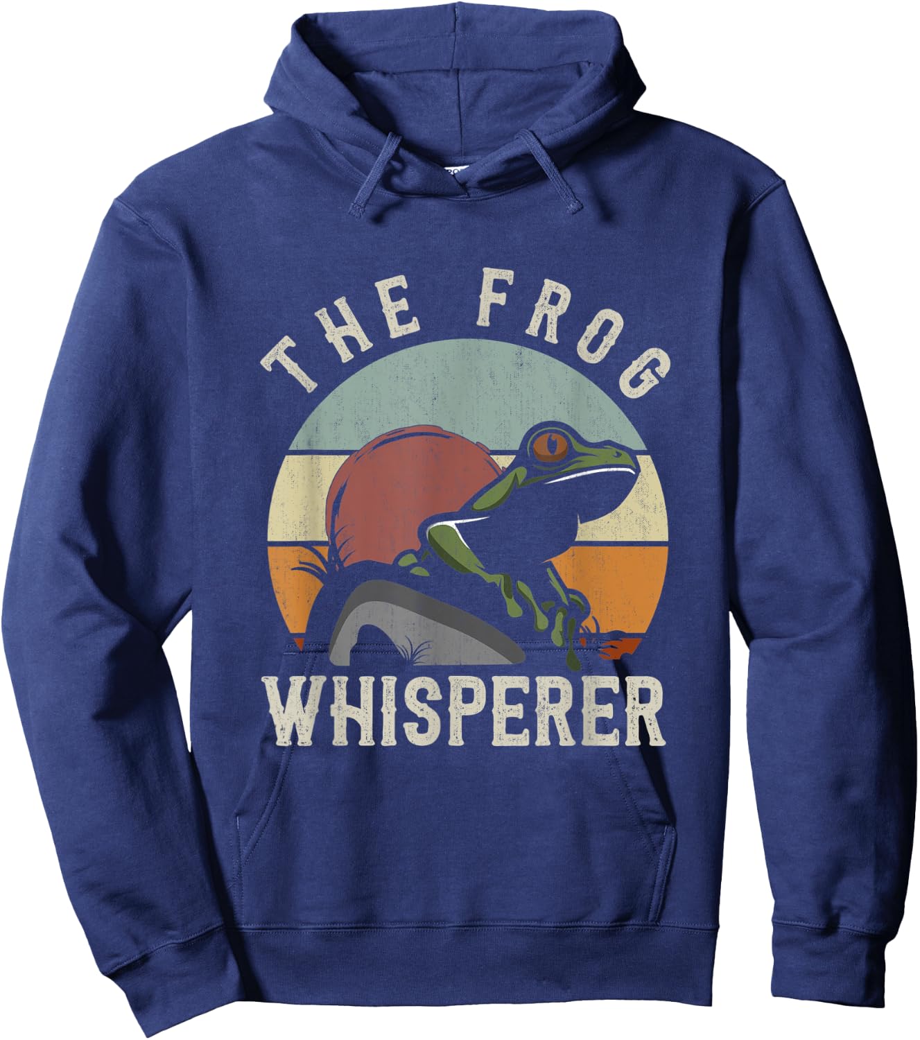 The Frog Whisperer Frog Hoodie - Hoodie | Navy