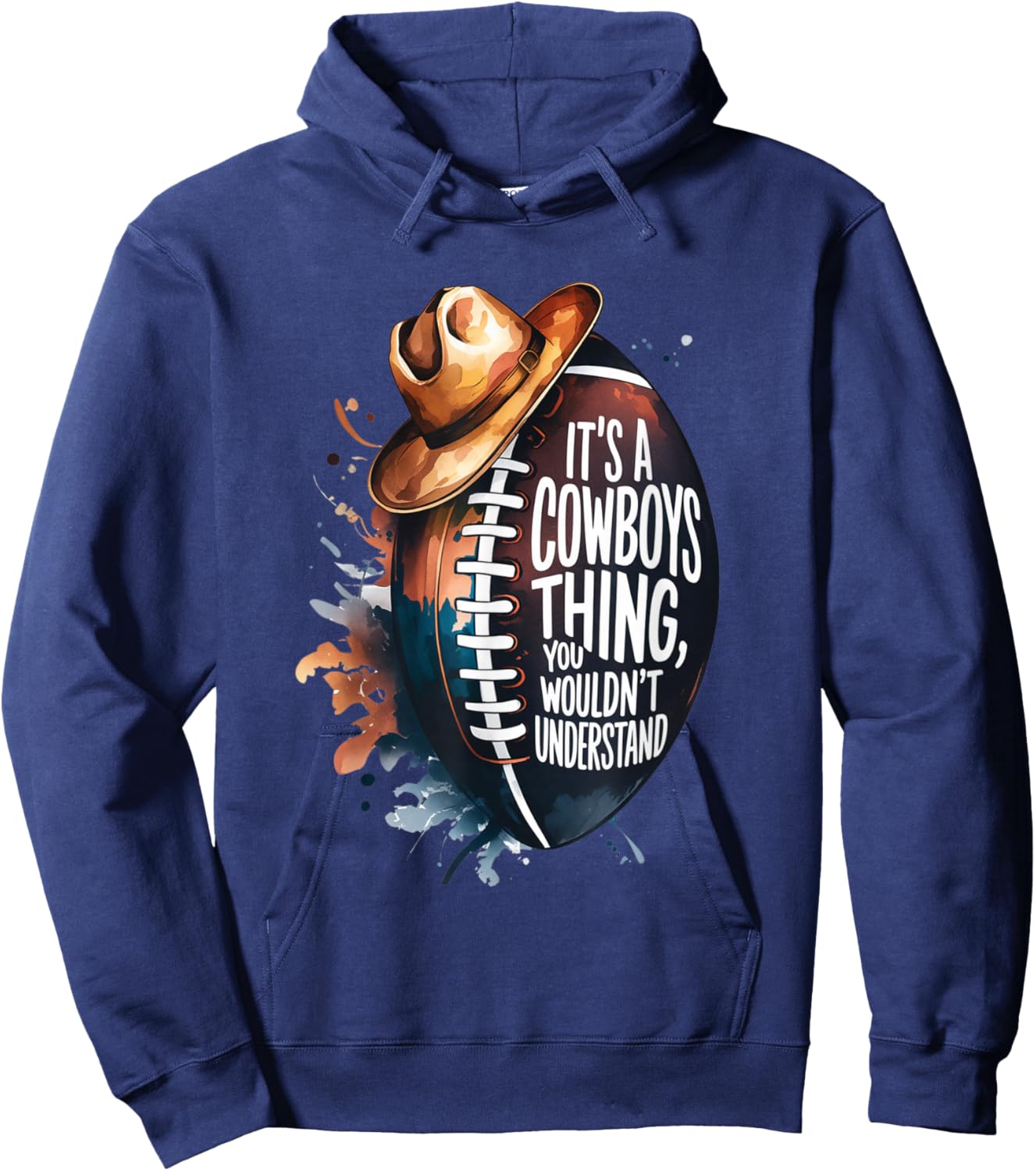 It's A Cowboy Thing You Wouldn't Understand Men Texas Pride Hoodie - Hoodie | Navy