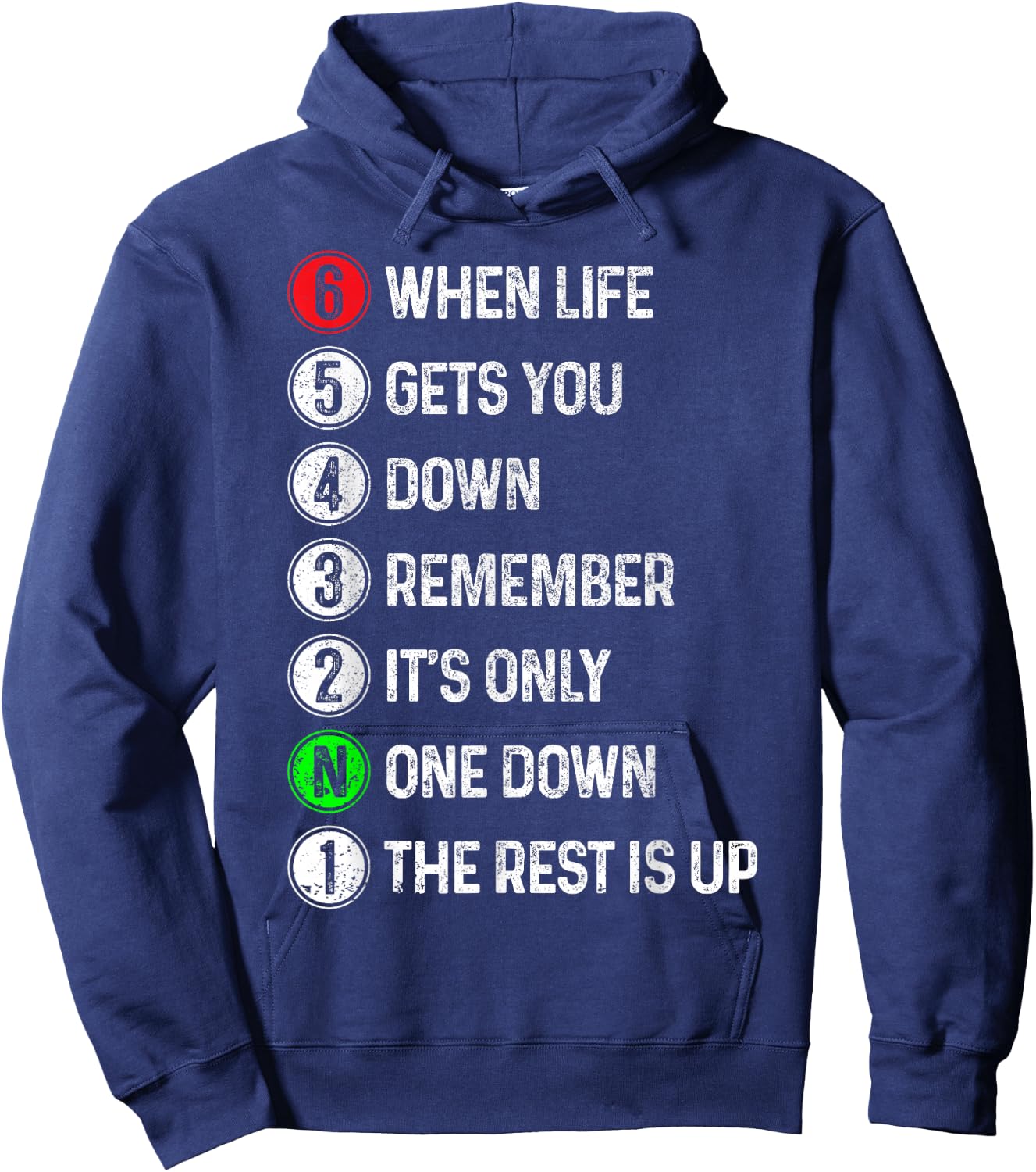 Motorcycle gears biker motocross motorcyclist gift Hoodie - Hoodie | Navy