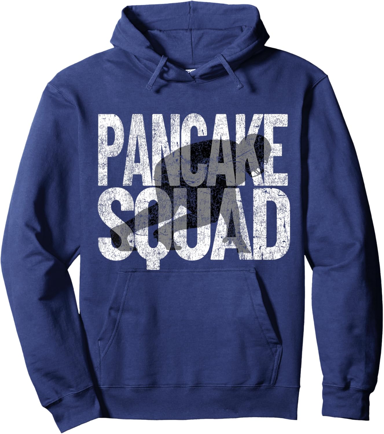 Football Lineman Pancake Squad Football Player Graphic Hoodie - Hoodie | Navy