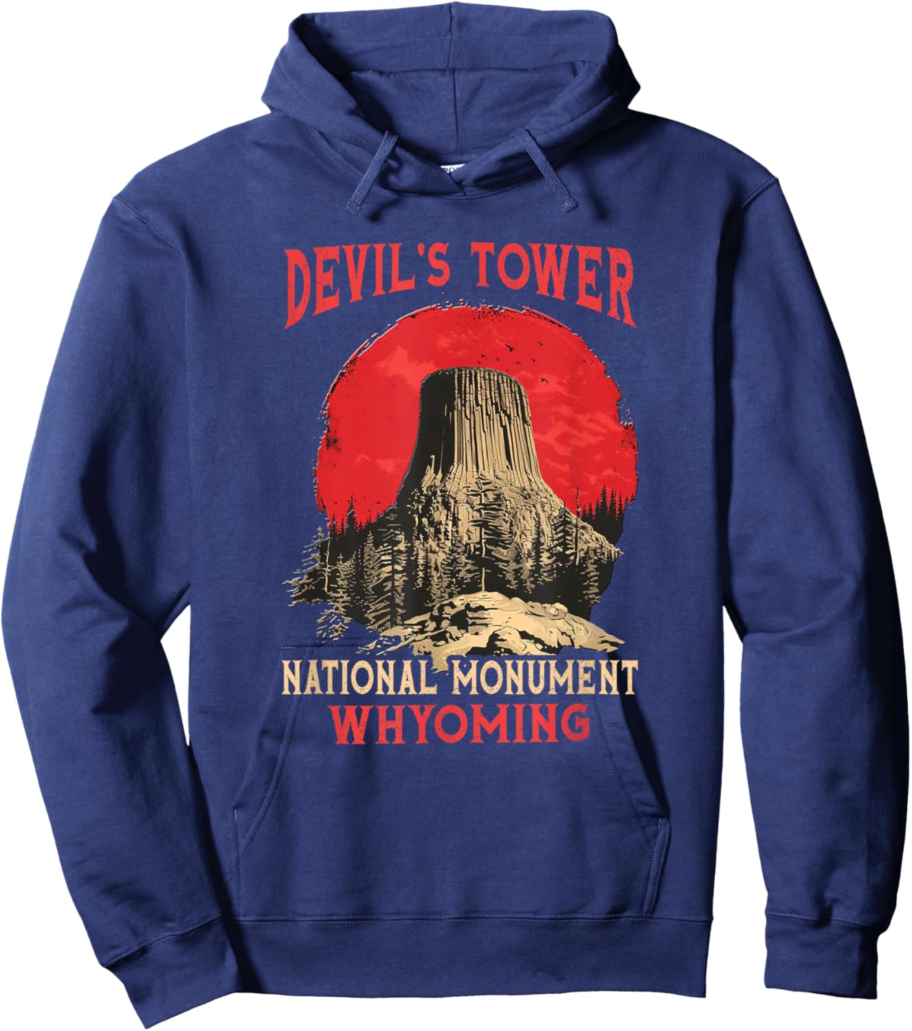 Devils Tower - Devils Tower Hoodie - Hoodie | Navy