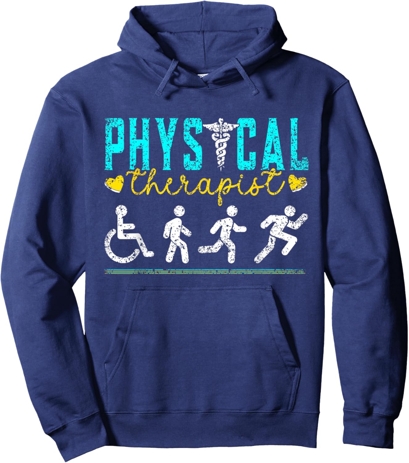 Physiotherapist Physio Physiotherapy Profession Physiotherapist Hoodie - Hoodie | Navy