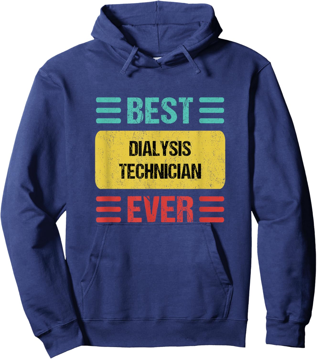 Dialysis Technician Hoodie - Hoodie | Navy