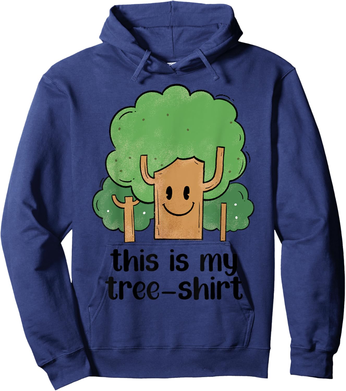 Arbor Day Tree Farmer Arborist Dad Joke Earth Day Pun Funny Hoodie - Hoodie | Navy