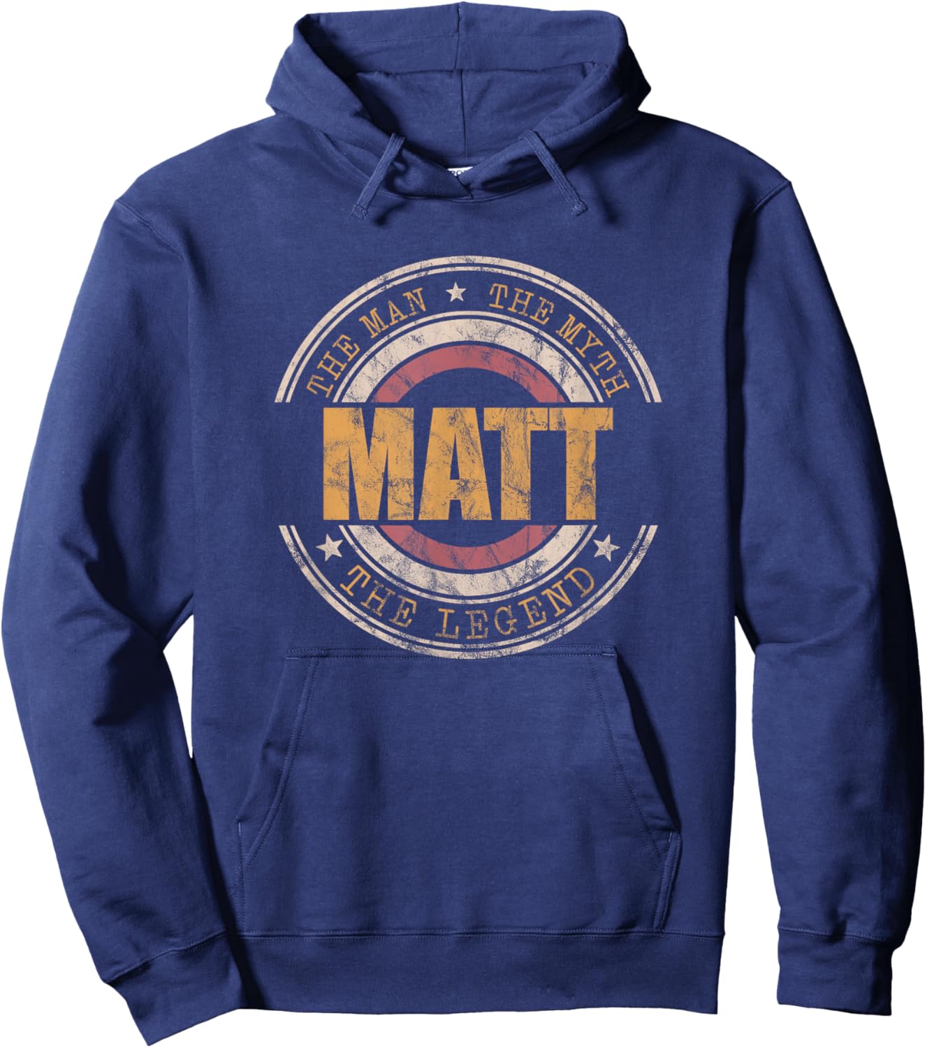 Matt The Man The Myth The Legend First Name Matt Hoodie - Hoodie | Navy