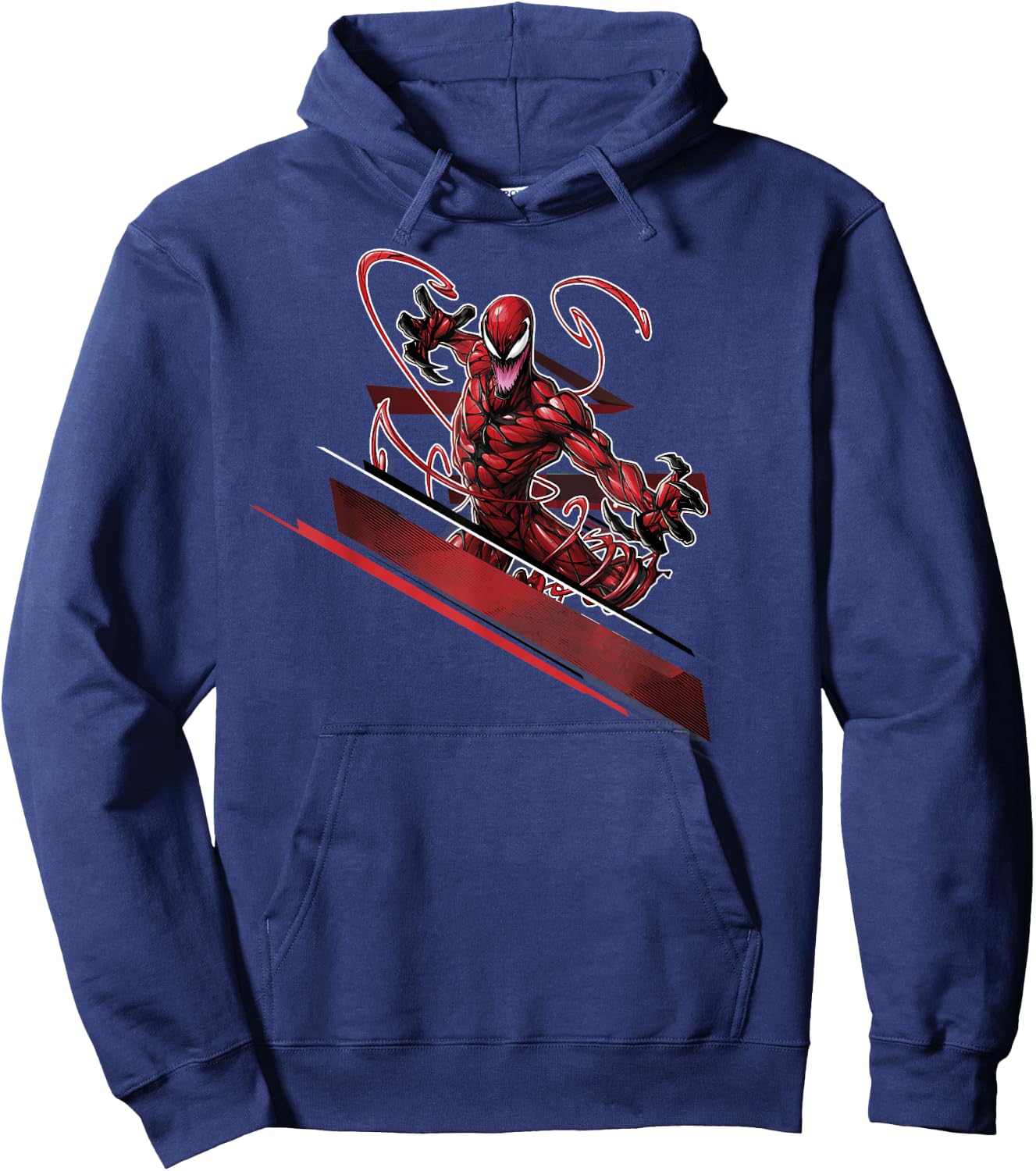 Marvel Carnage Action Pose Portrait Hoodie - Hoodie | Navy