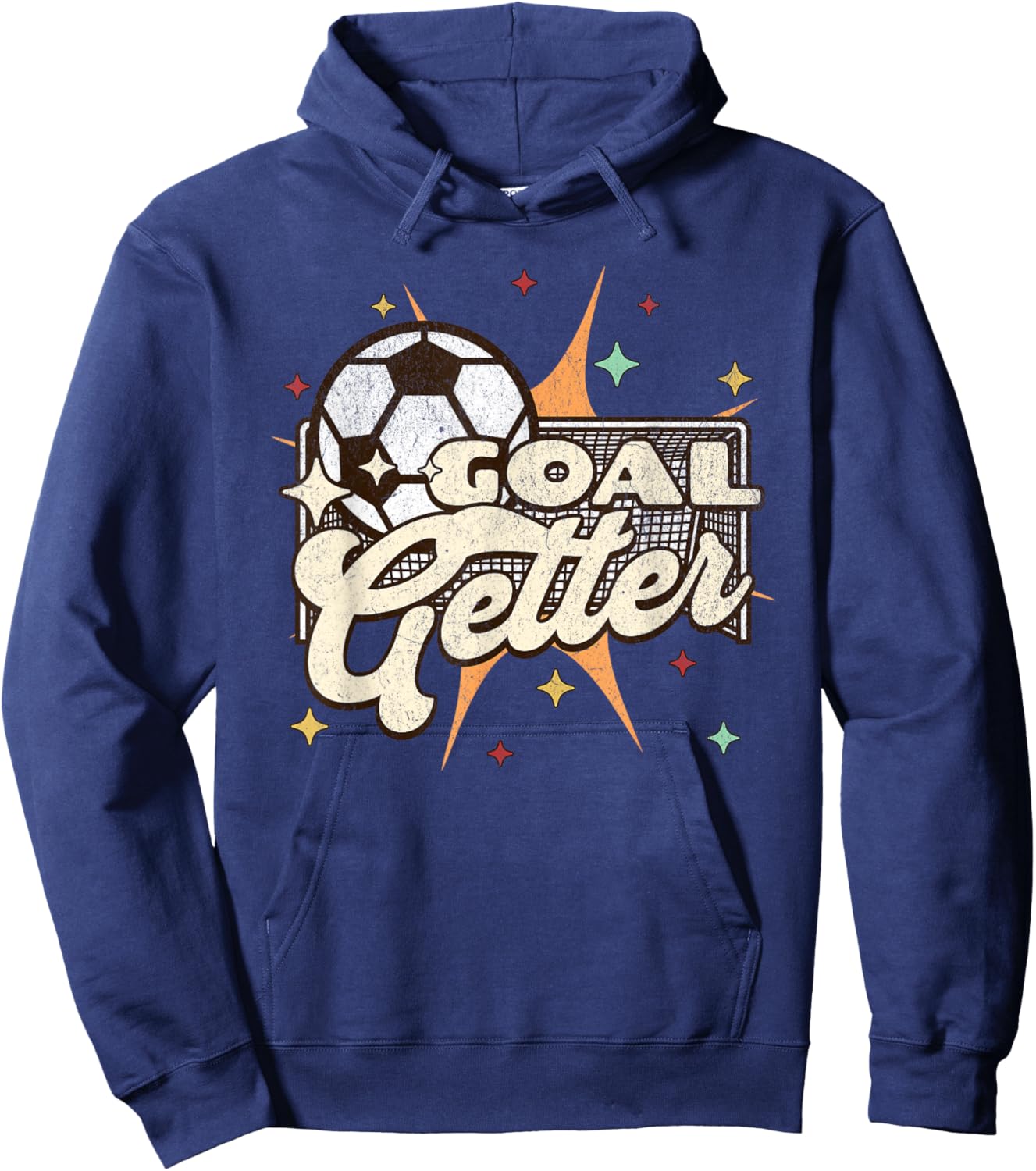 Soccer Player Goal Getter Hoodie - Hoodie | Navy