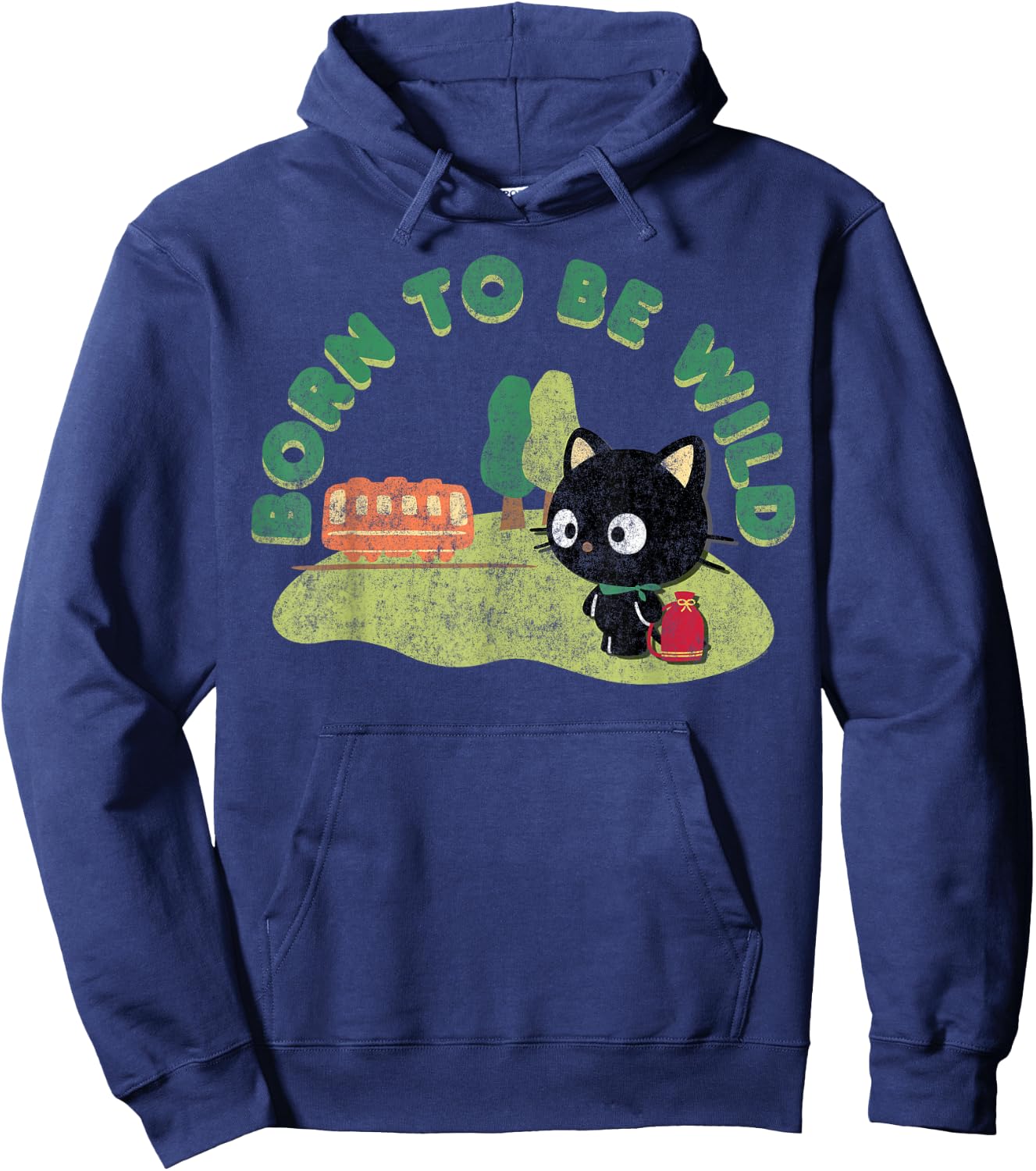 Chococat Born to Be Wild Hoodie - Hoodie | Navy
