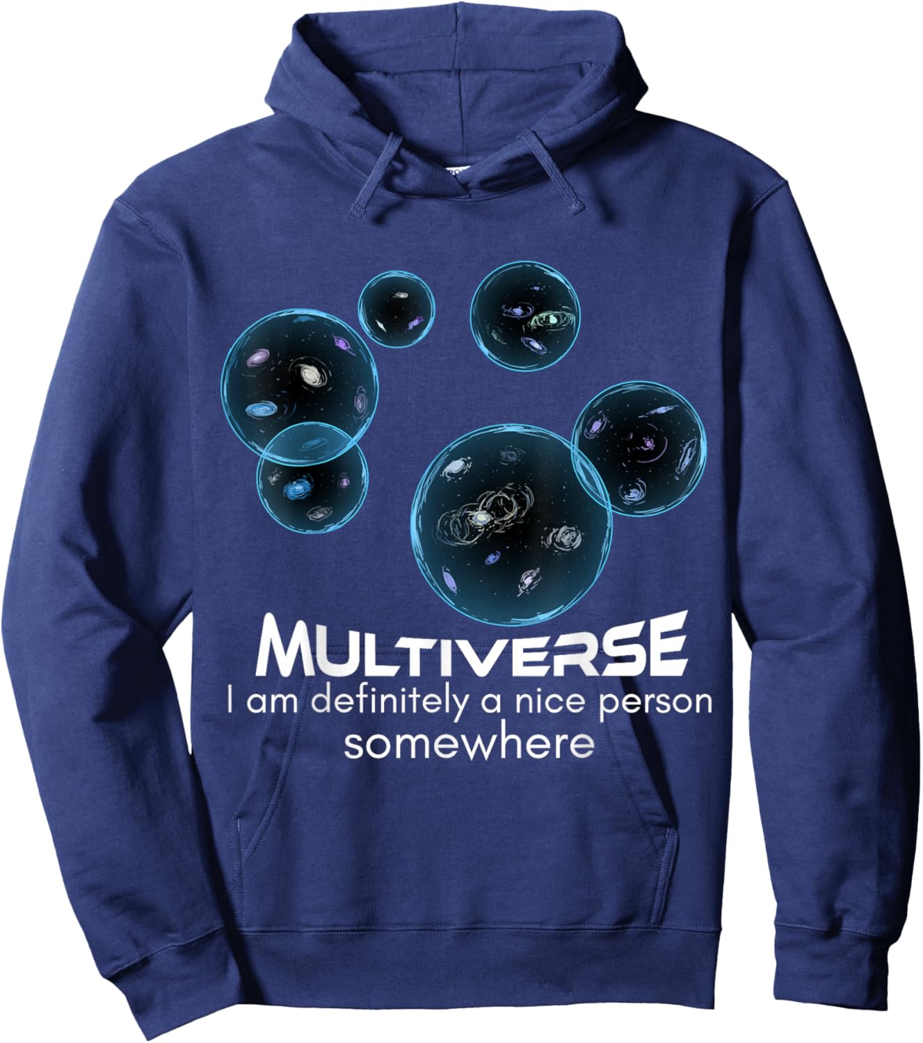 Multiverse Parallel Universe Science Fiction Time Travel Hoodie - Hoodie | Navy