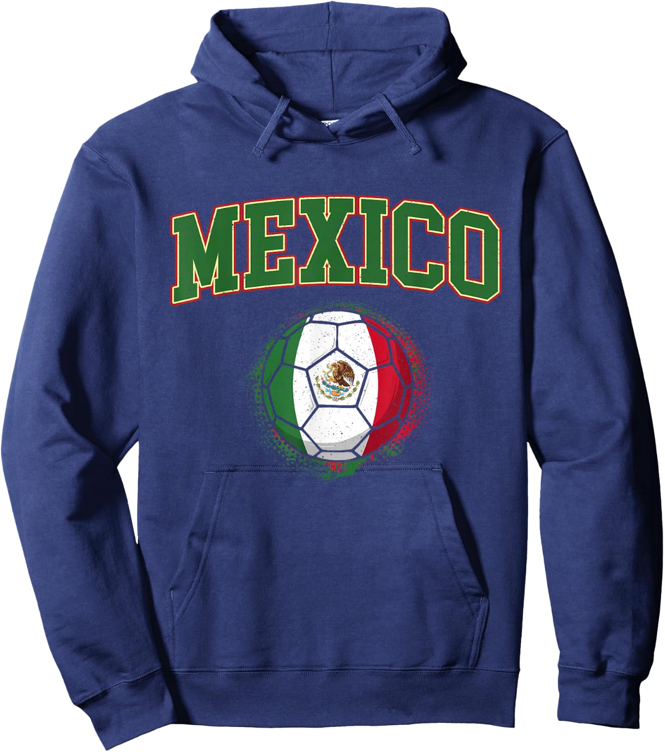 Mexico - Mexican Soccer Tournament Game Hoodie - Hoodie | Navy