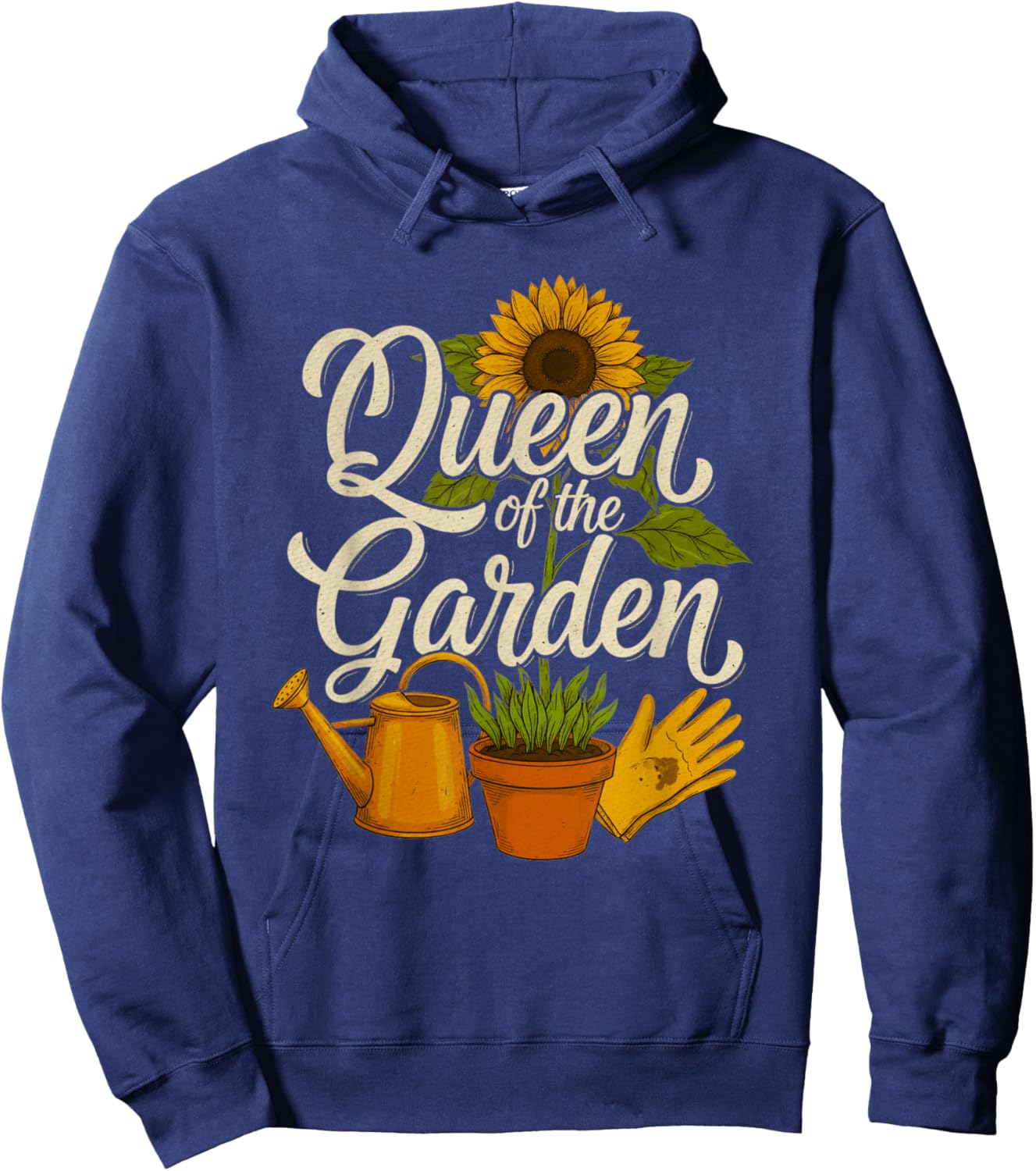 Gardener Gardening Plant Lover Women Garden Nature Hoodie - Hoodie | Navy