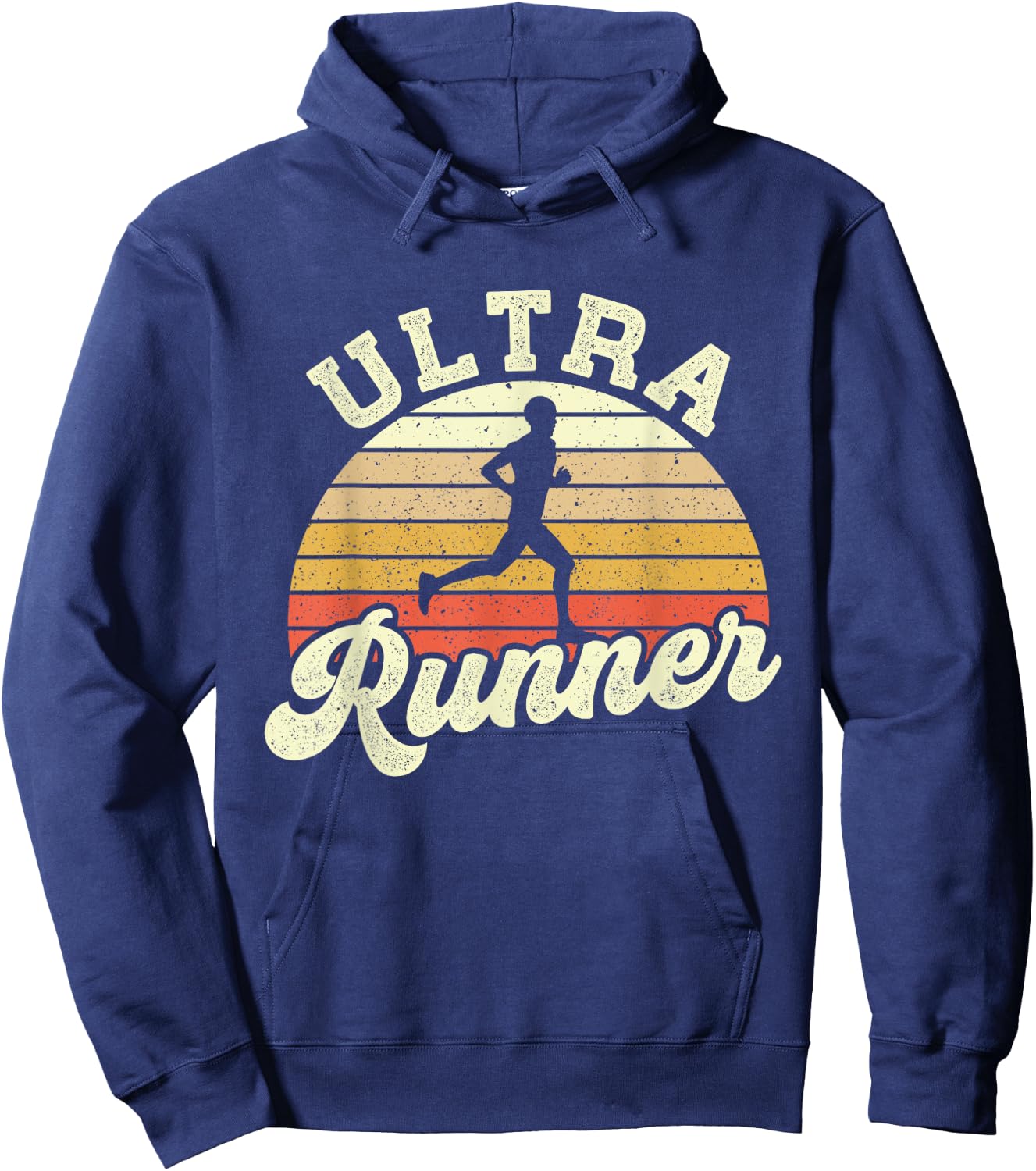 Ultra Runner - Marathon Finisher Race Long Distance Running Hoodie - Hoodie | Navy