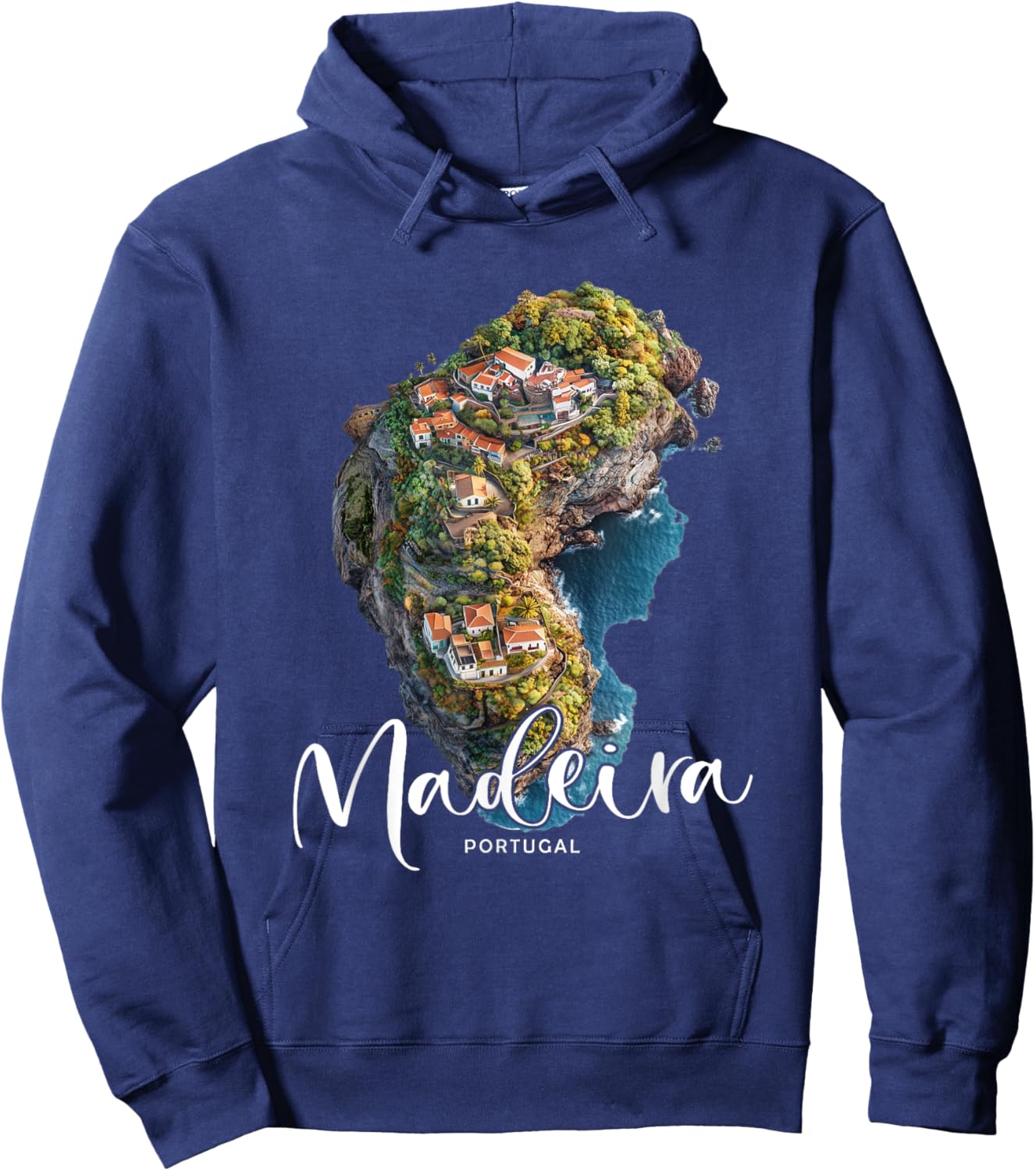 Madeira Island Portugal Vacation Souvenir Trip For Travelers Hoodie - Hoodie | Navy