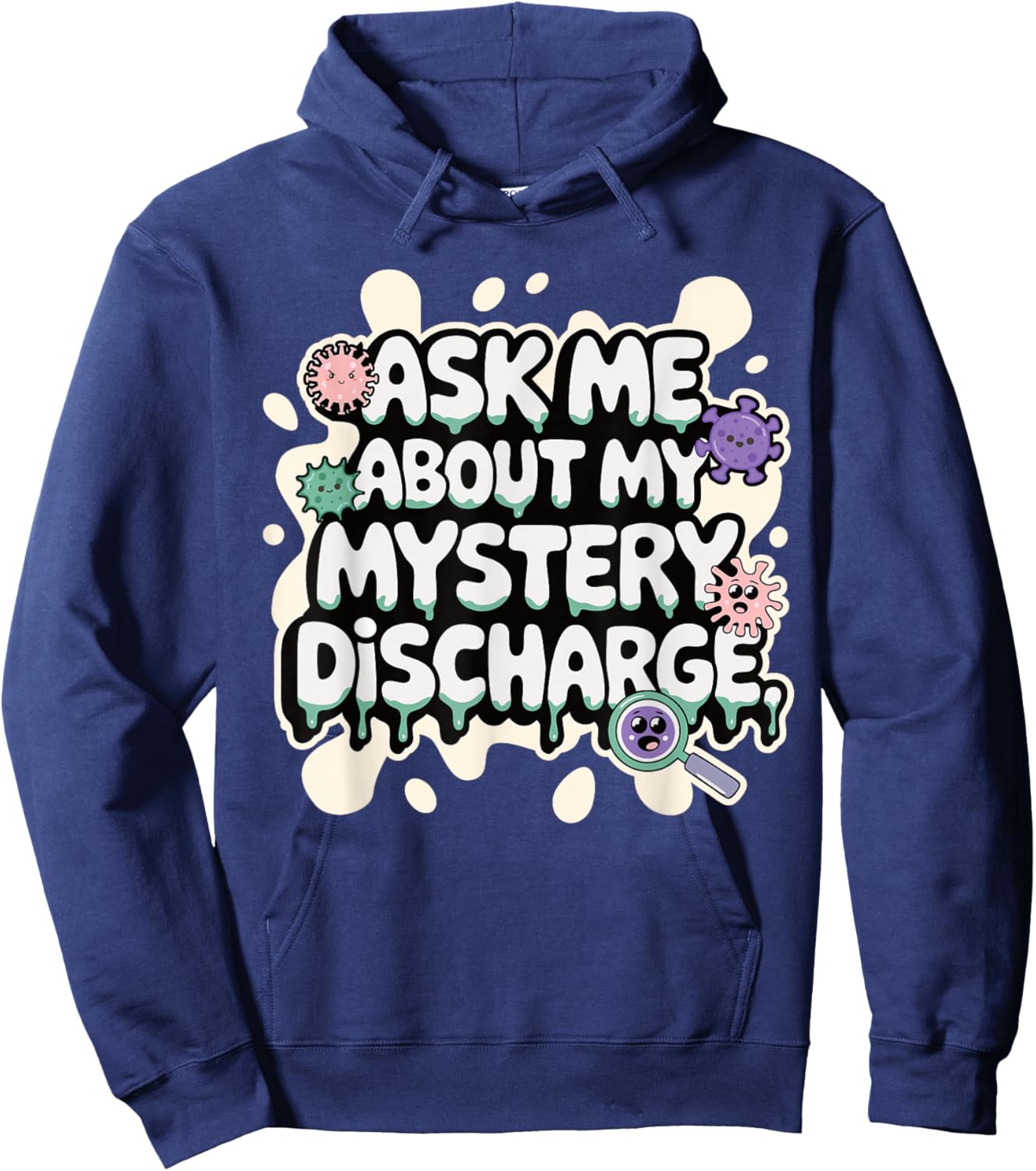 Funny Embarrassing Shirts Vulgar Crazy Inappropriate Adults Hoodie - Hoodie | Navy