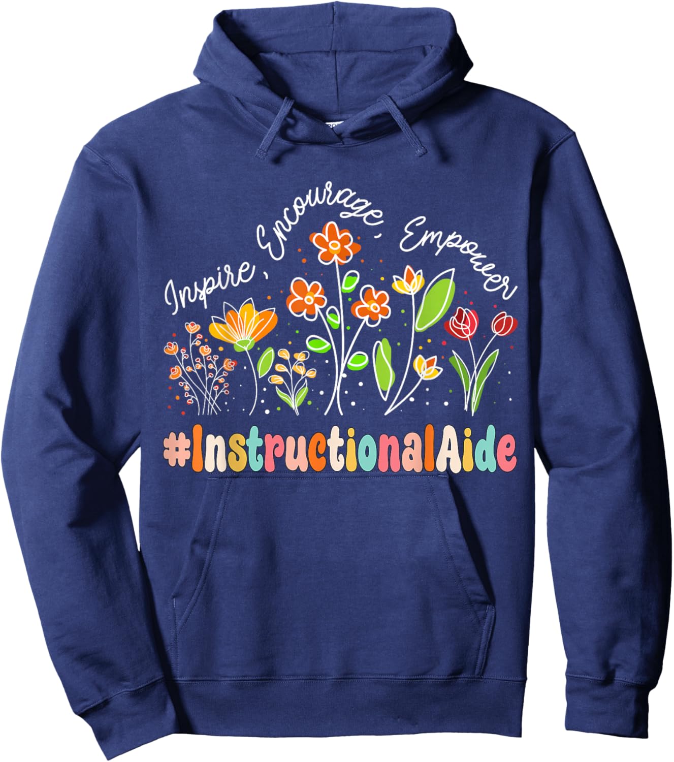 Instructional Aide Appreciation Week Teacher Back to School Hoodie - Hoodie | Navy