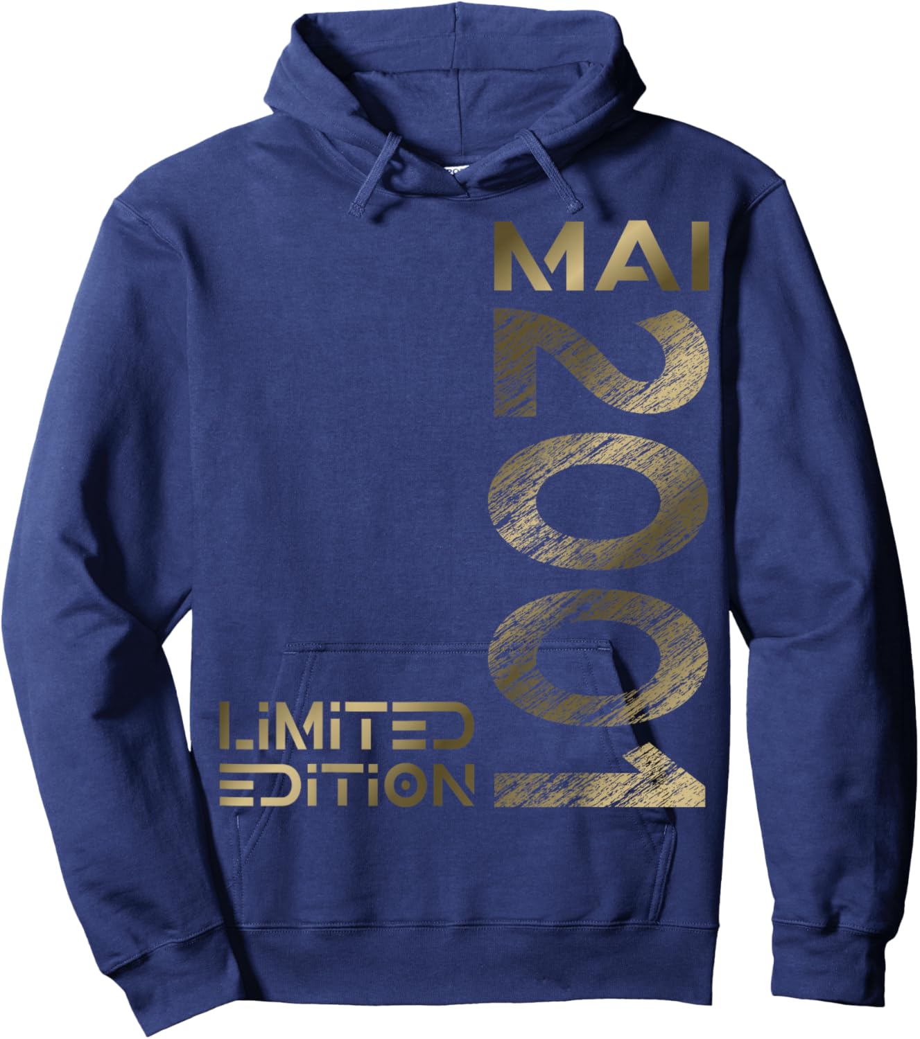 Limited Edition Mai 2001 Mann Frau 25. Geburtstag Hoodie - Hoodie | Navy