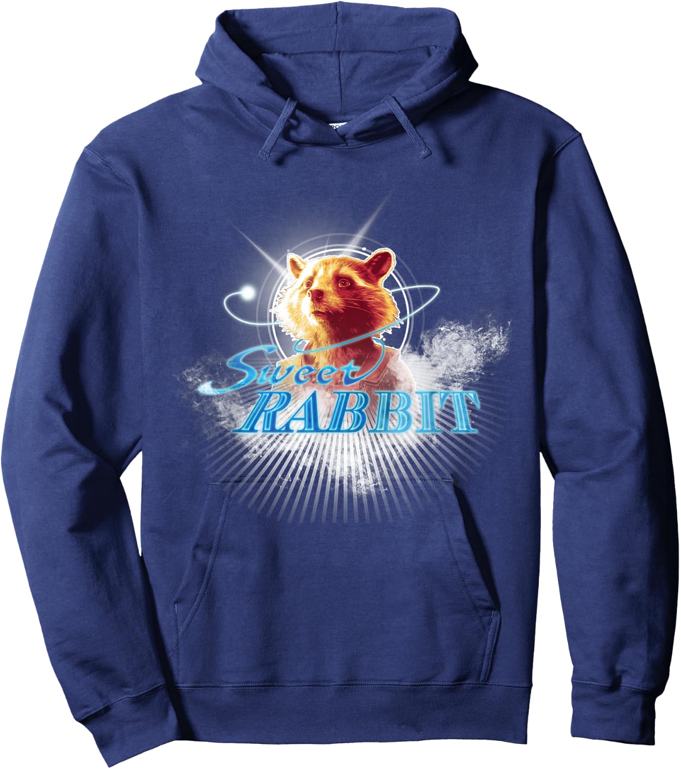 Marvel Guardians Rocket Raccoon Sweet Rabbit Hoodie - Hoodie | Navy