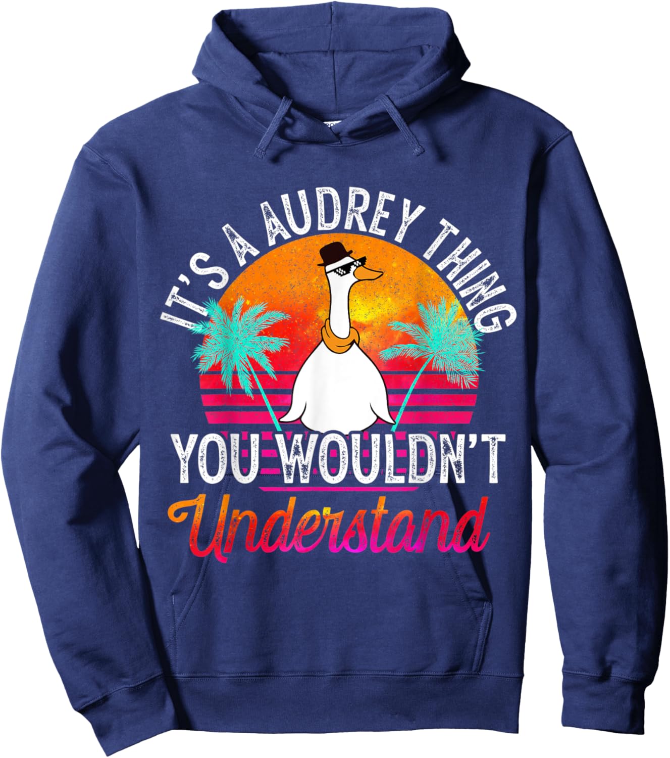 It's A Audrey Thing You Wouldn't Understand Funny Audrey Hoodie - Hoodie | Navy