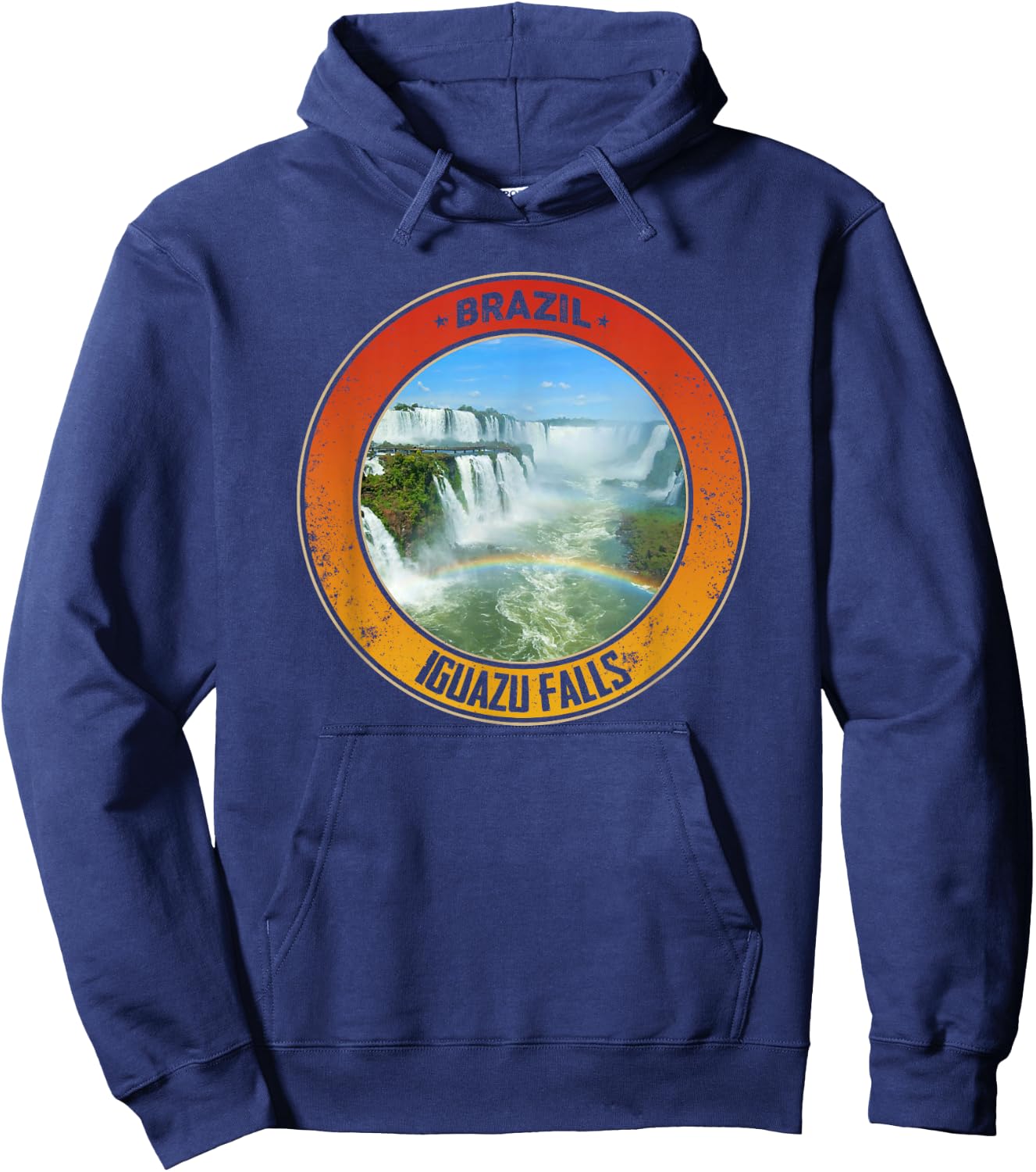 Iguazu Falls - Brazil Travel Hoodie - Hoodie | Navy