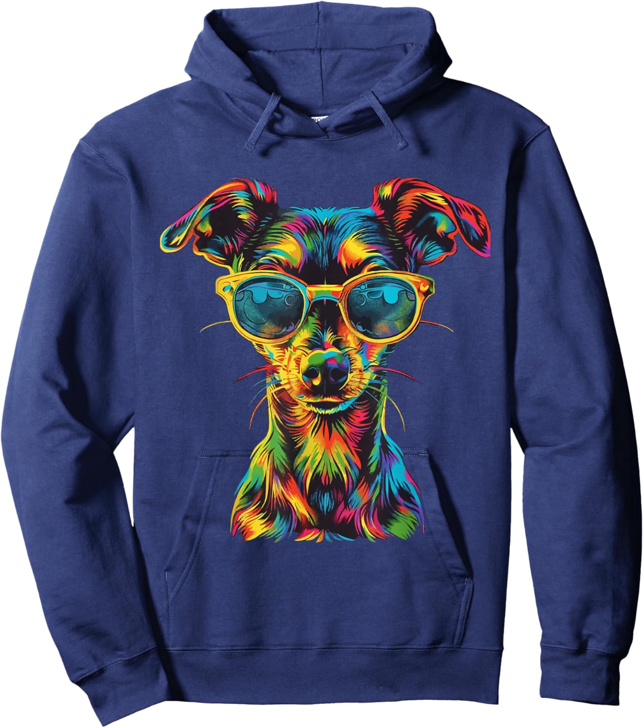 Chiweenie Lovers Design Pop Art Funny Chiweenie Dog Hoodie - Hoodie | Navy