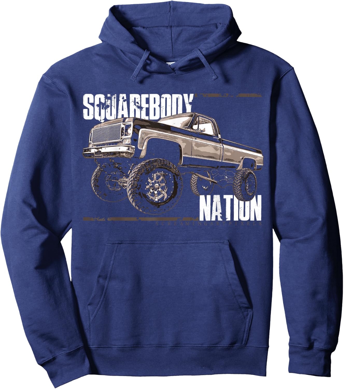 Squarebody Classic Square body Hoodie - Hoodie | Navy