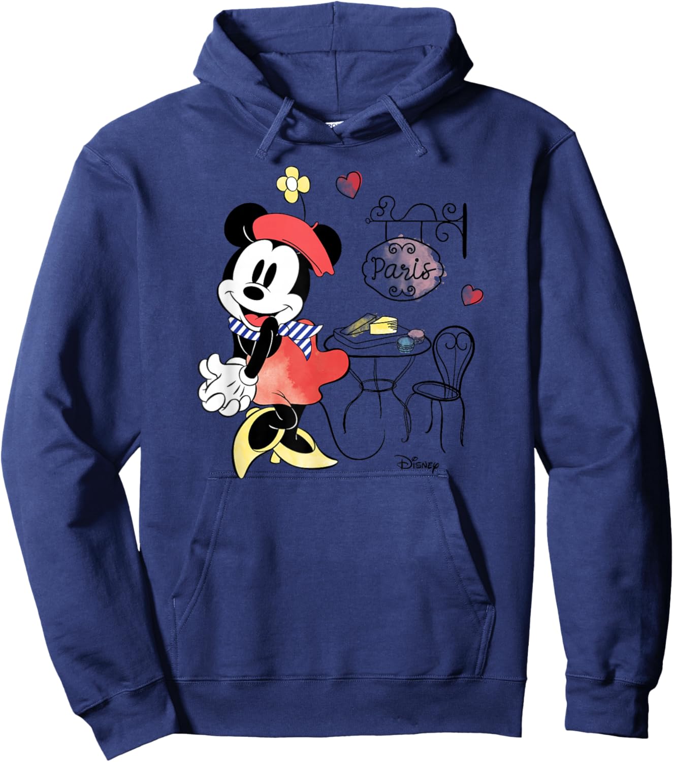 Disney - Minnie Paris Hoodie - Hoodie | Navy