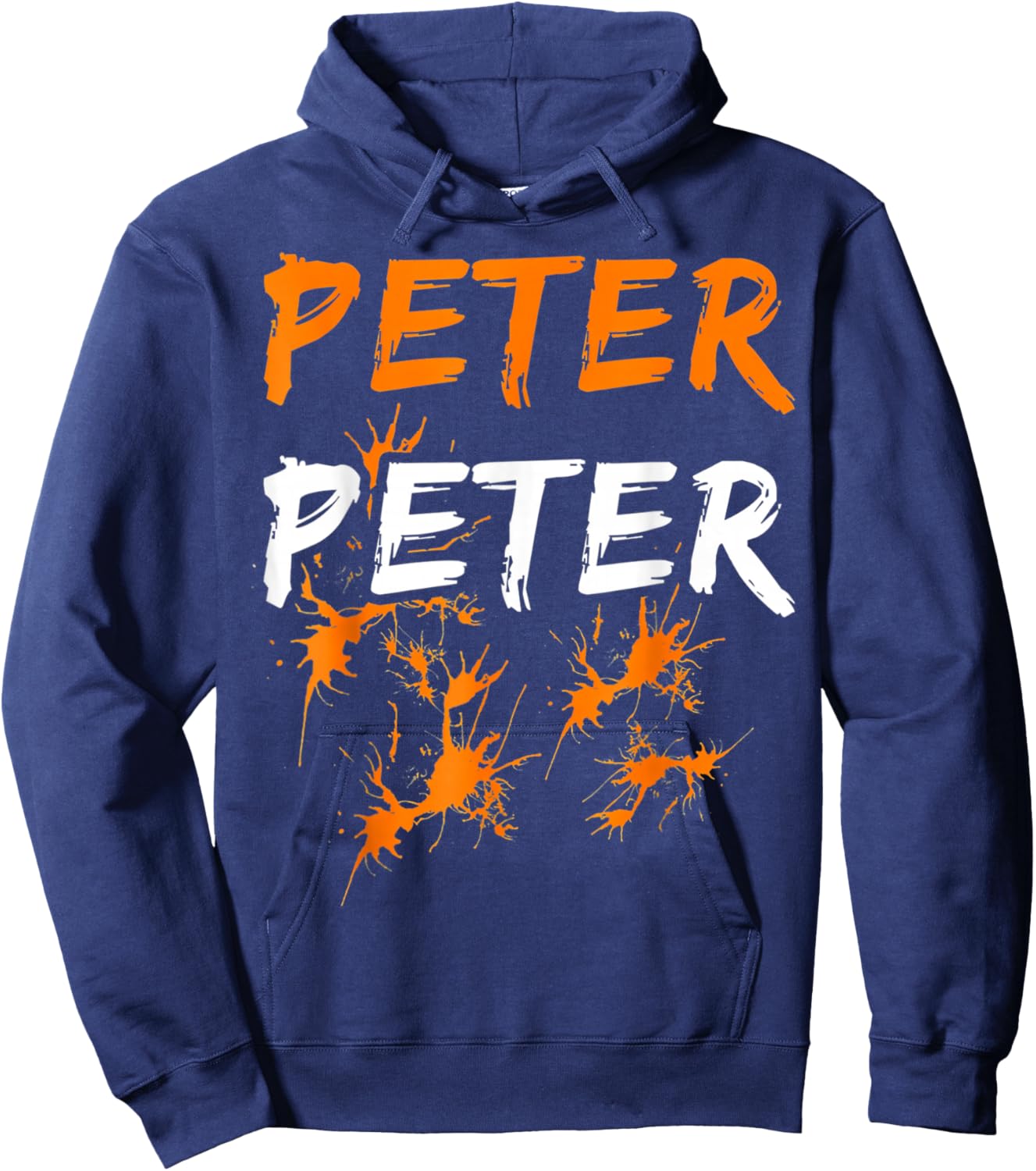 Peter Pumpkin Costume Eater For Couples Matching Halloween Hoodie - Hoodie | Navy