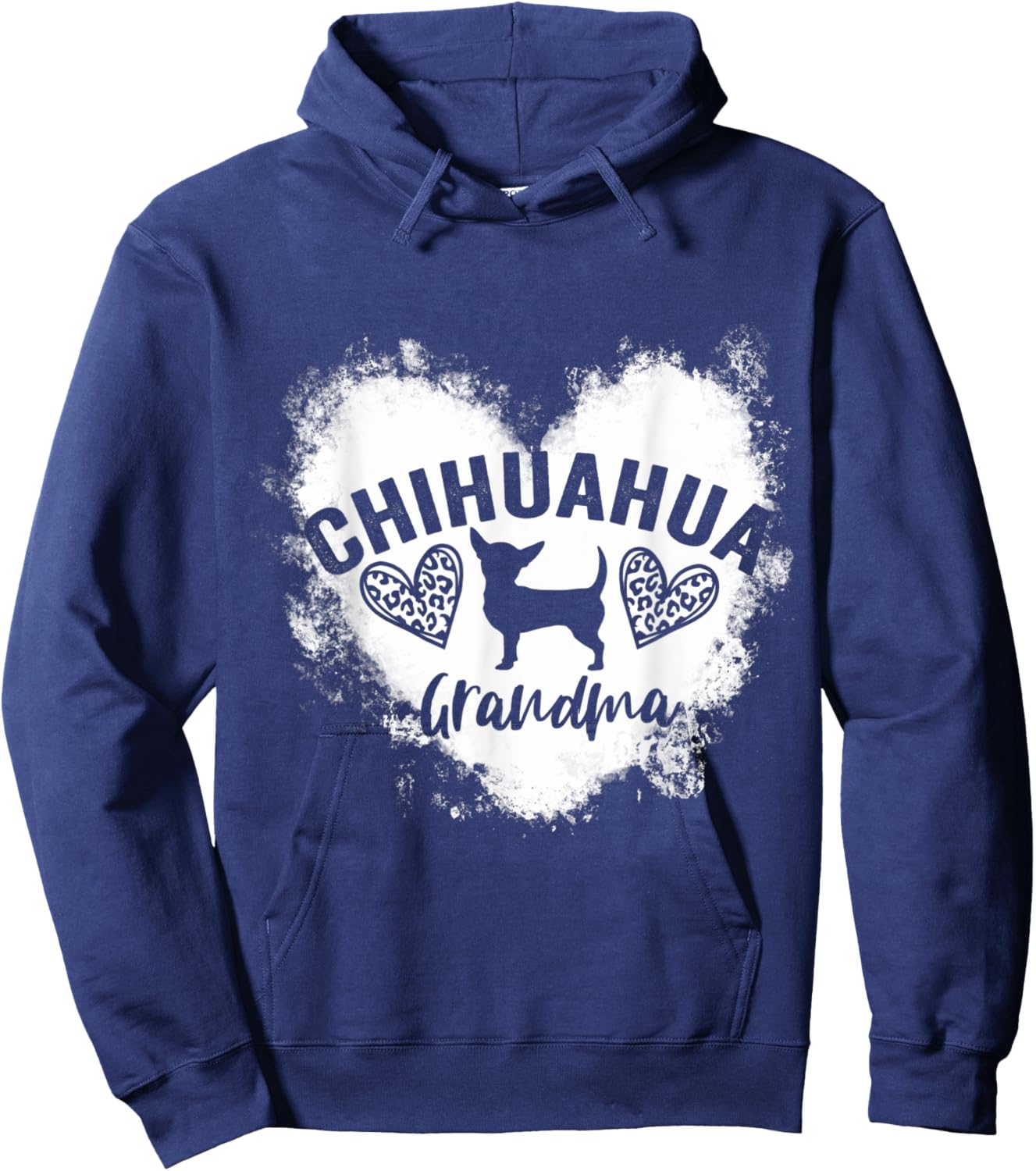 Funny Chihuahua Grandma Chihuahua Nana Chihuahua Dog Lover Men Women Kids Hoodie - Hoodie | Navy