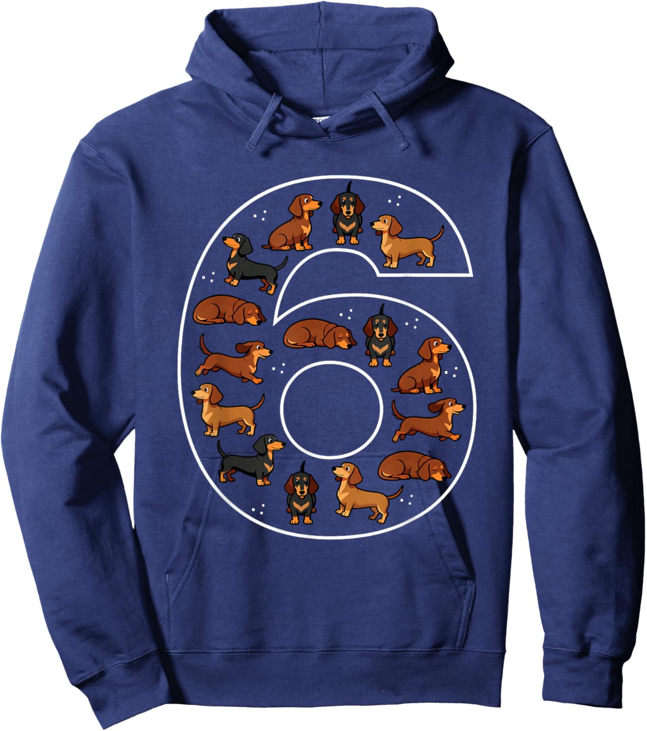 Wiener Dog Hoodie - Hoodie | Navy