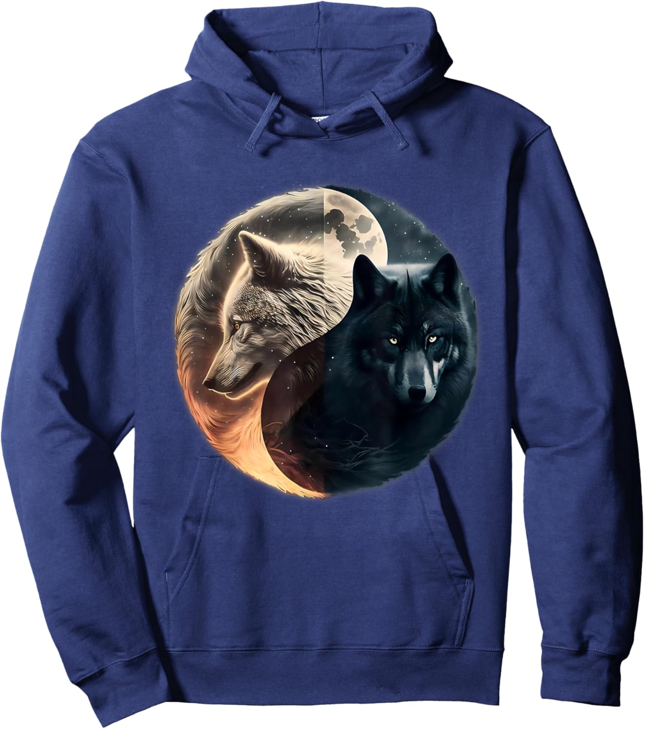 Wolf shirt , wolf shirt for kids, wolf for youth Hoodie - Hoodie | Navy
