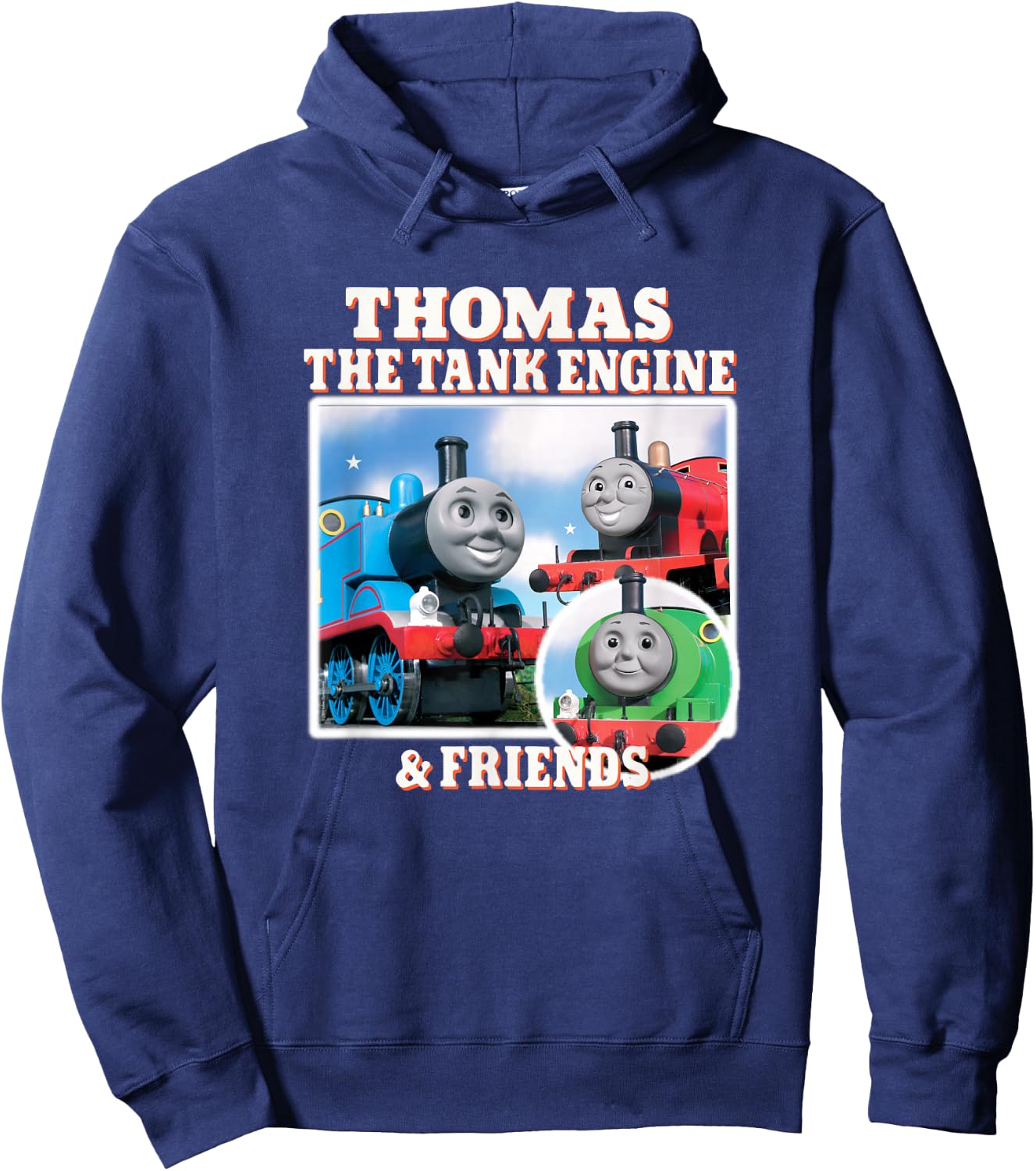 Thomas & Friends - Vintage Thomas the Tank Engine & Friends Hoodie - Hoodie | Navy