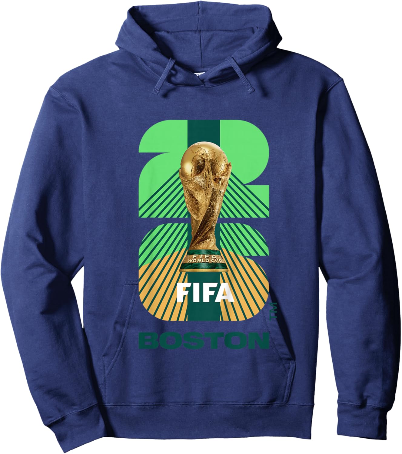 Kids FIFA World CUP26 Boston Trophy Color Hoodie - Hoodie | Navy