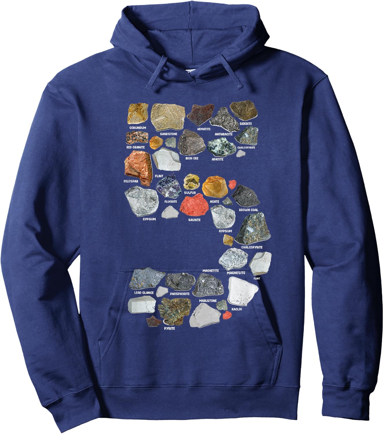Geology 5 years Old Rock Collecting 5th Birthday Hoodie - Hoodie | Navy