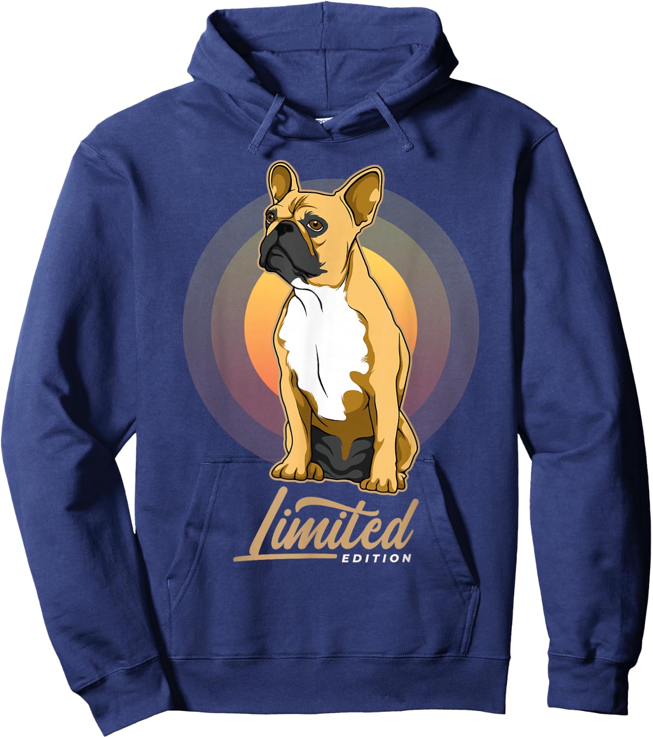 French Bulldog Frenchie Dog Hoodie - Hoodie | Navy