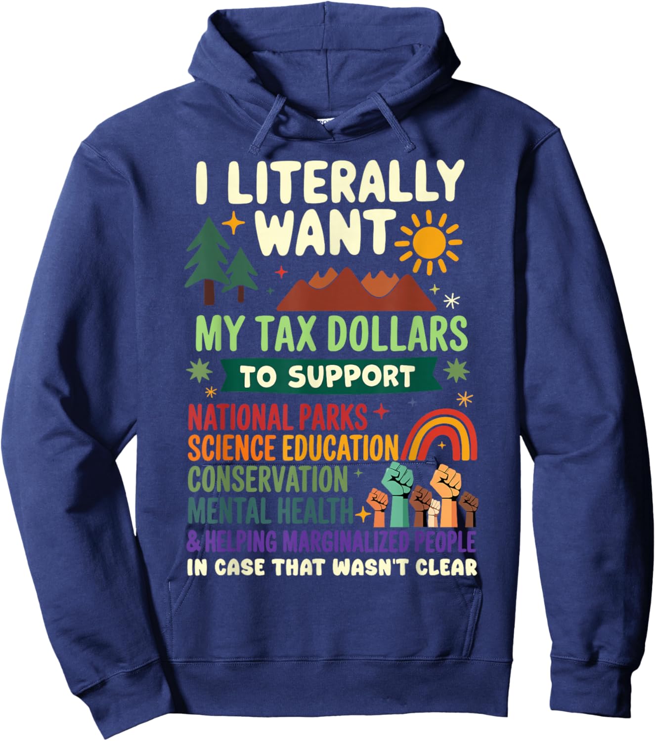 National Parks Hoodie - Hoodie | Navy