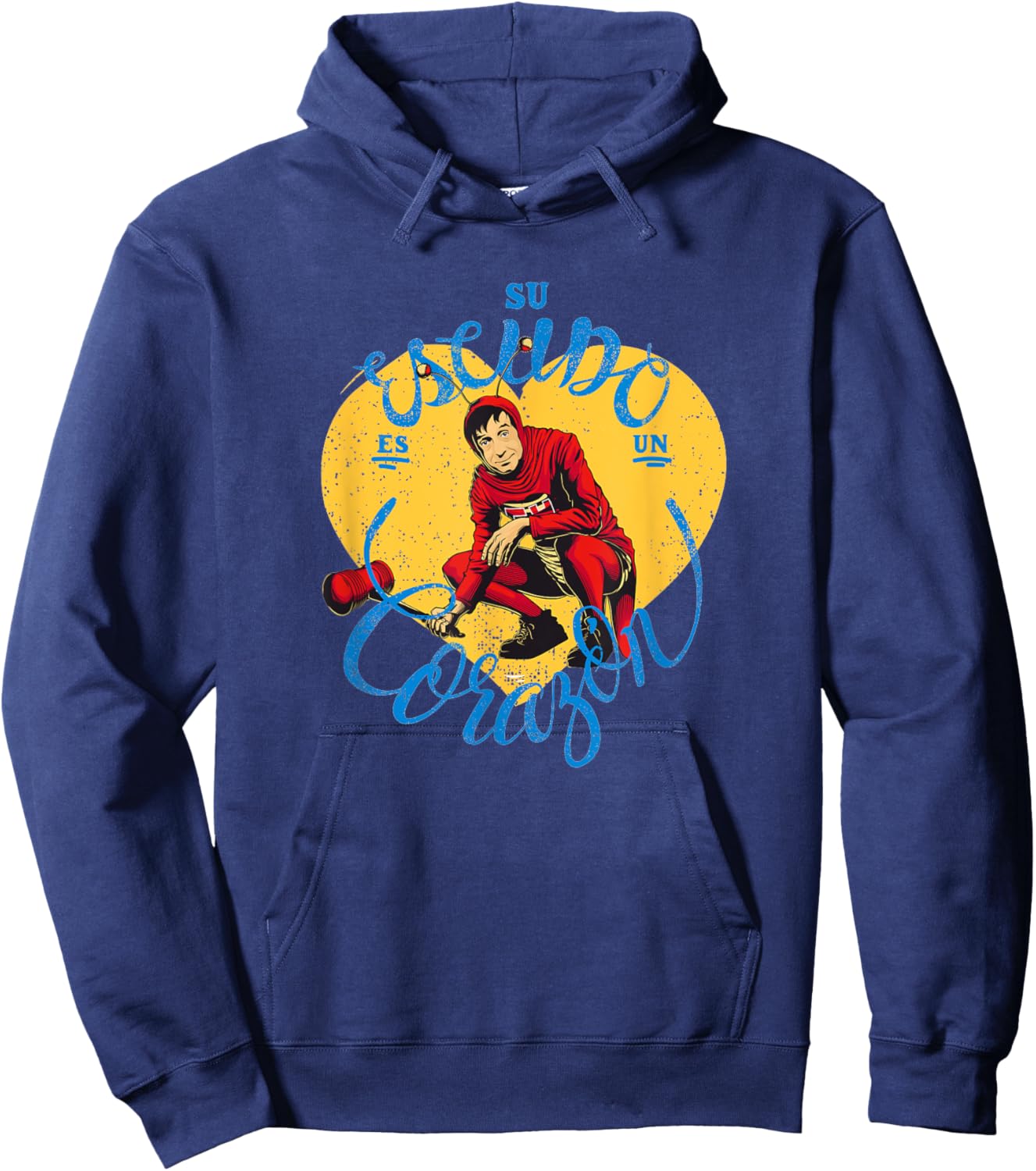 Chapulin Colorado - Fun Desings for Kids, Teen, Women & Men Hoodie - Hoodie | Navy