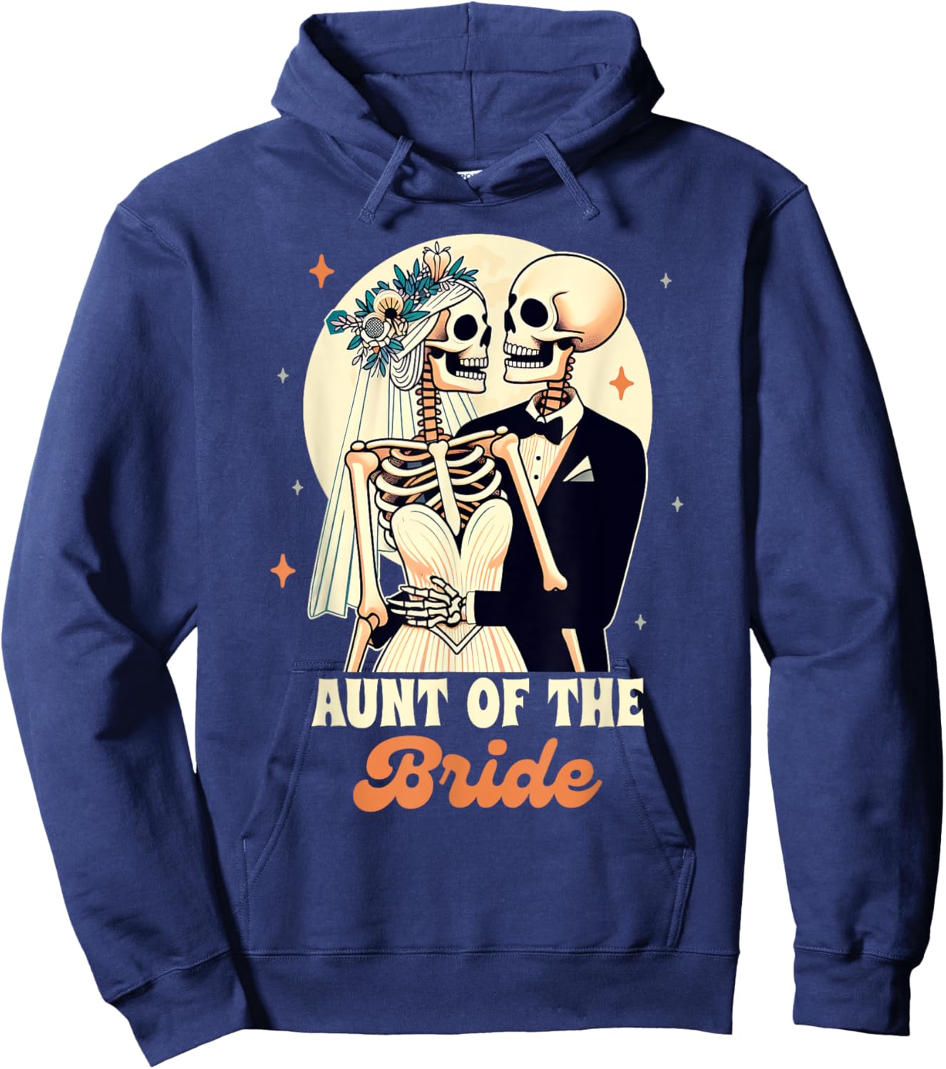 Auntie Of The Bride Wedding Rehearsal Aunt Of The Bride Hoodie - Hoodie | Navy