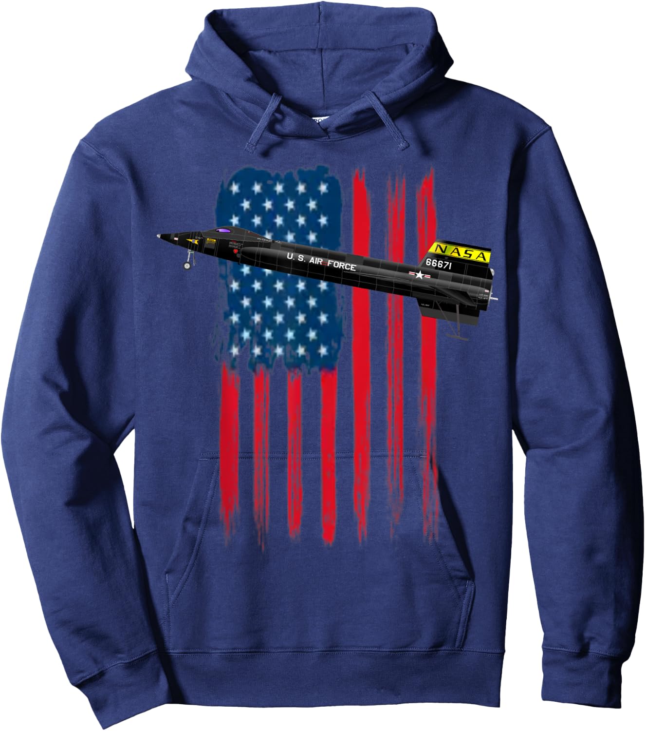 The North American X-15. Air Force aviation at its best. Hoodie - Hoodie | Navy