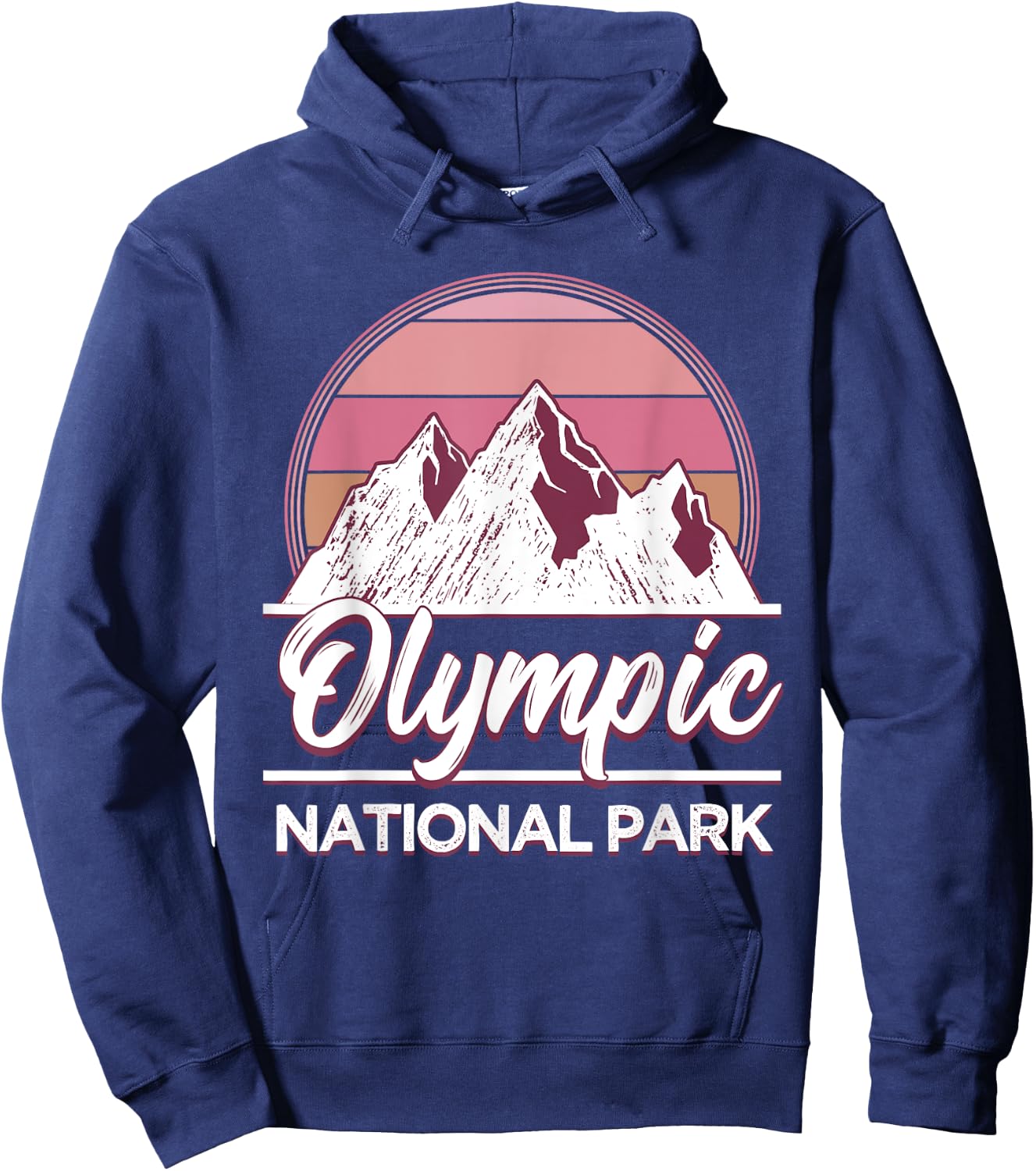 Olympic National Park Hoodie - Hoodie | Navy