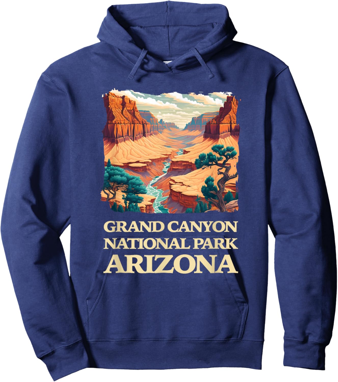 Grand Canyon Hoodie - Hoodie | Navy