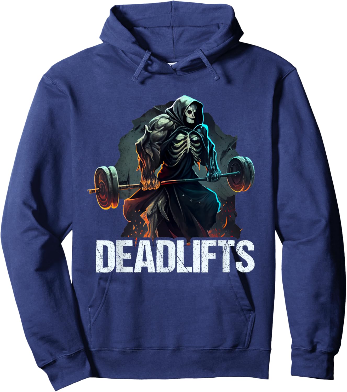Deadlifts Gym Fitness Funny Workout Hoodie - Hoodie | Navy