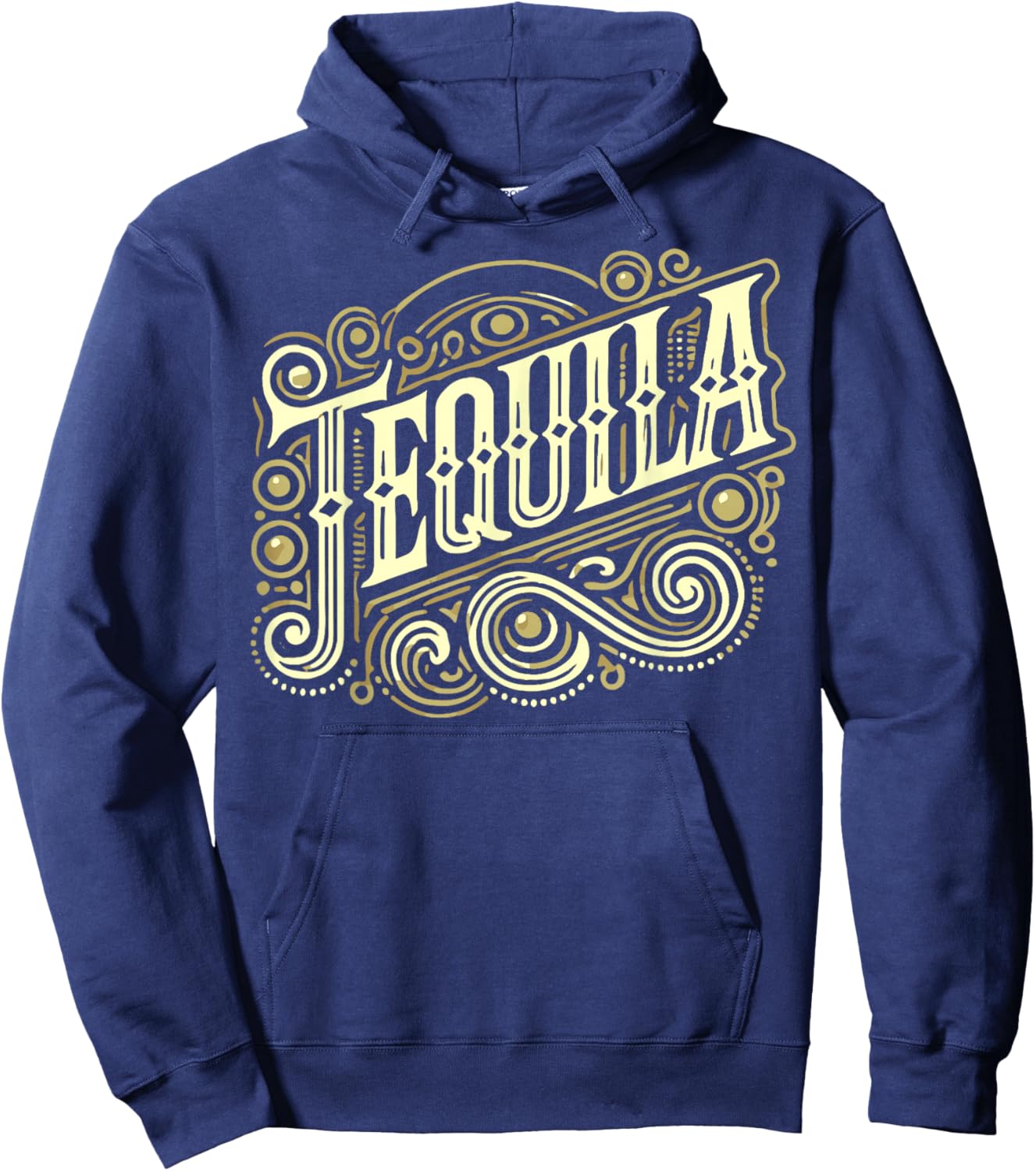 Tequila Lime Salt Mexican Group Drinker Costume Party Hoodie - Hoodie | Navy
