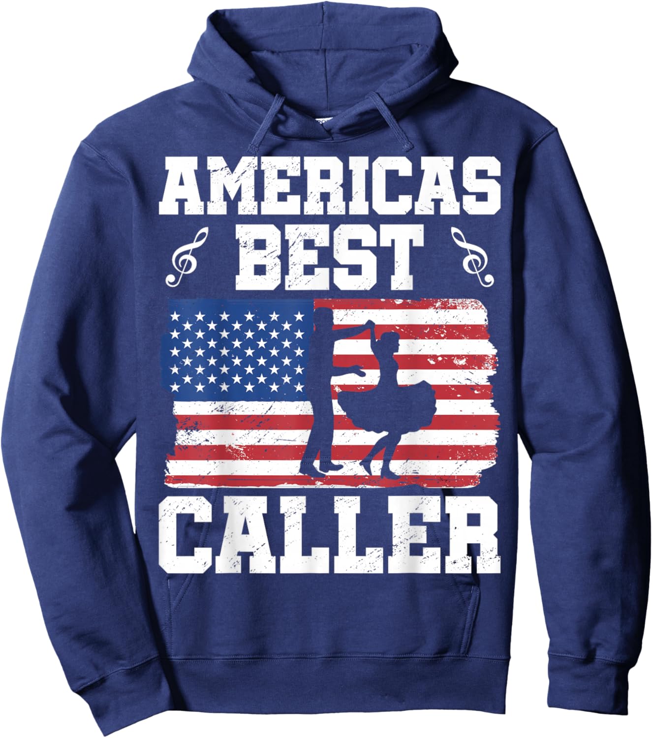 Square dancing Square dance caller Hoodie - Hoodie | Navy
