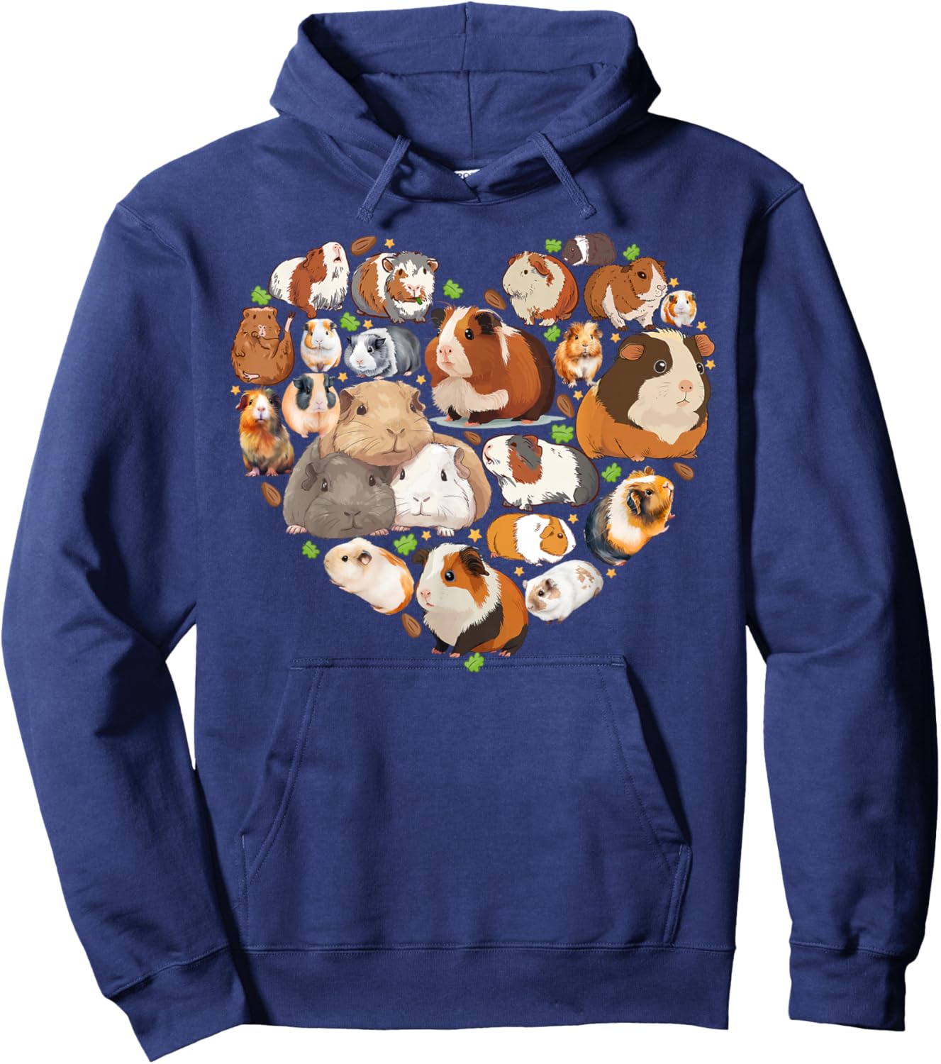 Guinea Pig Heart Hoodie - Hoodie | Navy