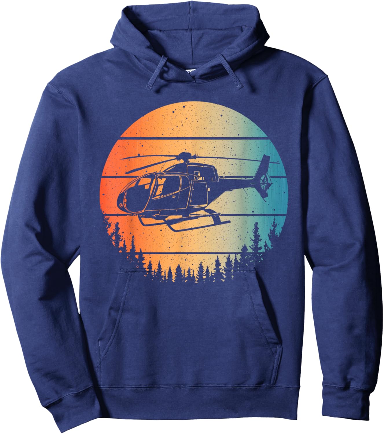Cute Helicopter Art Women Aviator Helicopter Pilot Hoodie - Hoodie | Navy