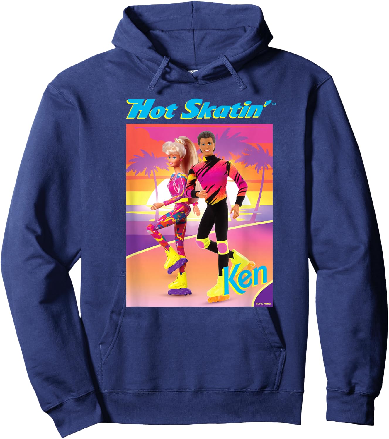 Barbie - Hot Skatin' Ken Sunset Hoodie - Hoodie | Navy